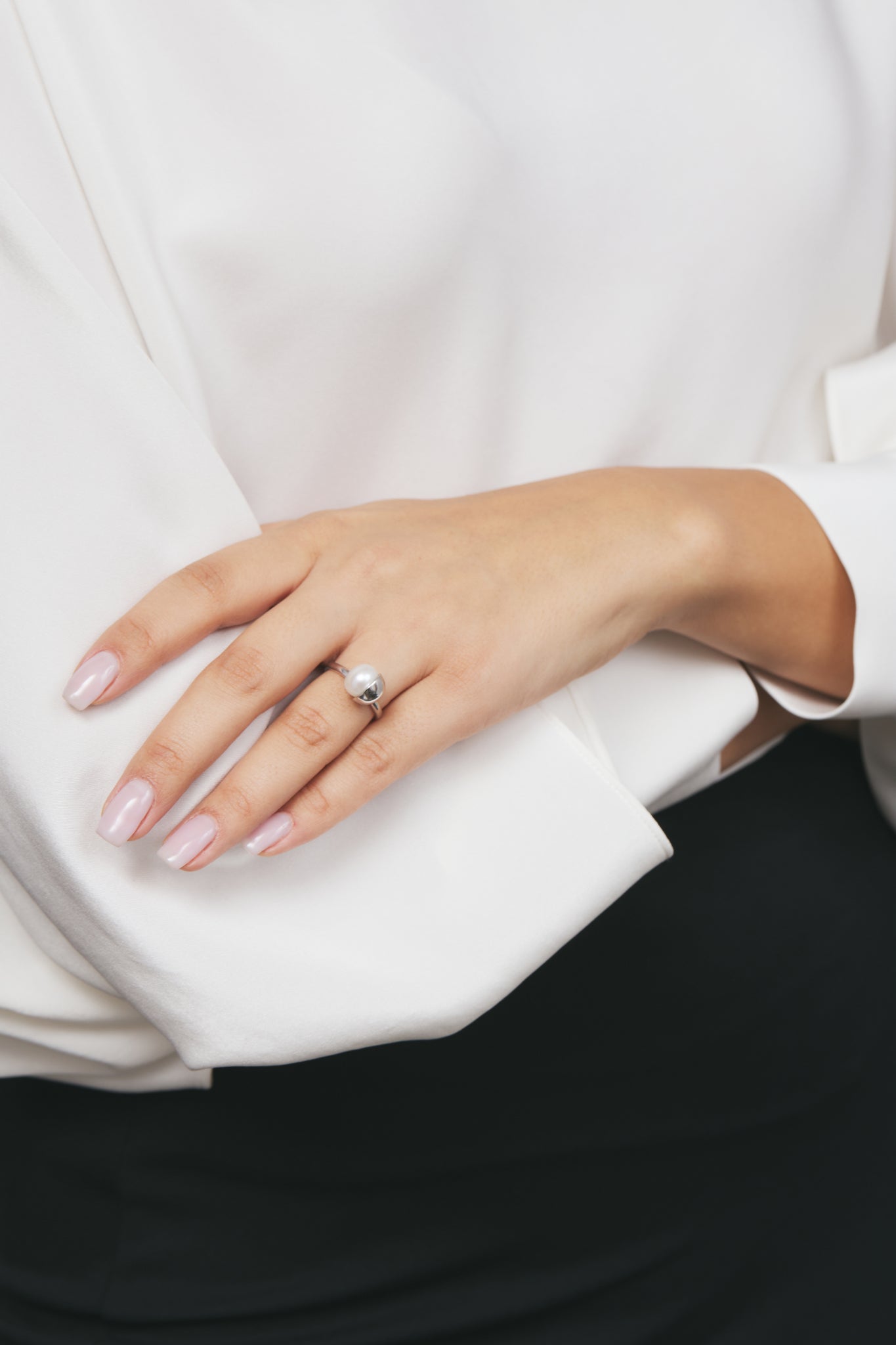 Ring Acorn Pearl LisaConcept