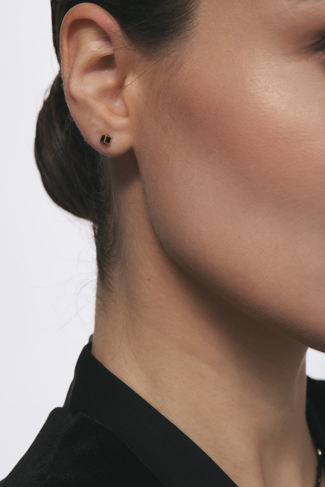 Ohrringe Black Cube LisaConcept