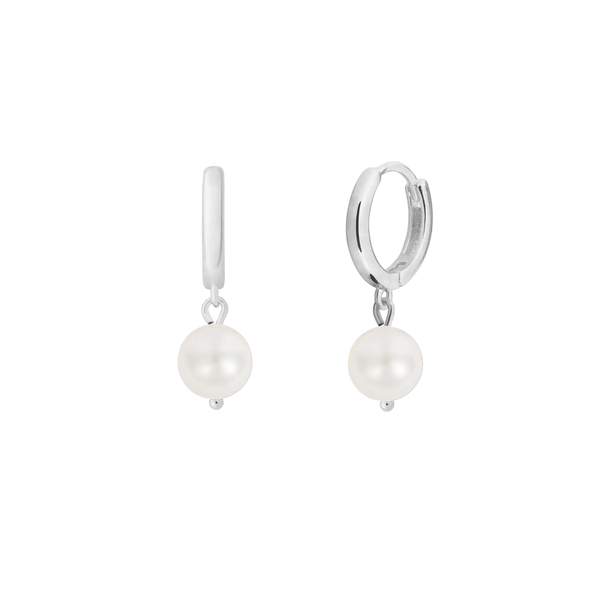 Ohrringe MINI CIRCLE Pearl LisaConcept