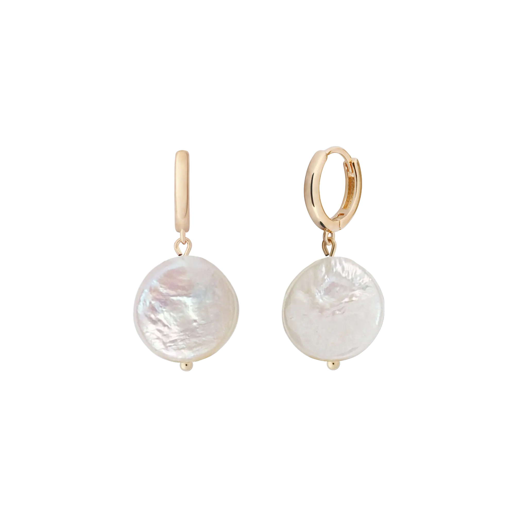 Ohrringe Coin Keshi Pearls LisaConcept