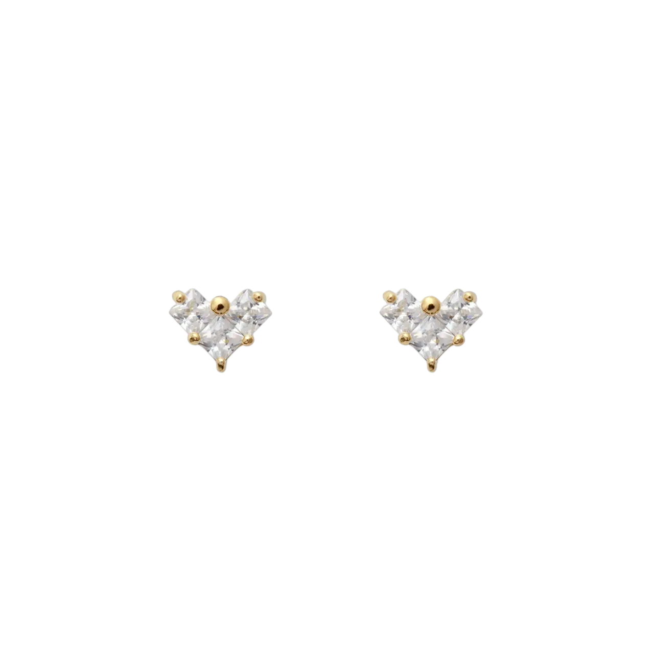 Ohrringe Crystal Heart LisaConcept