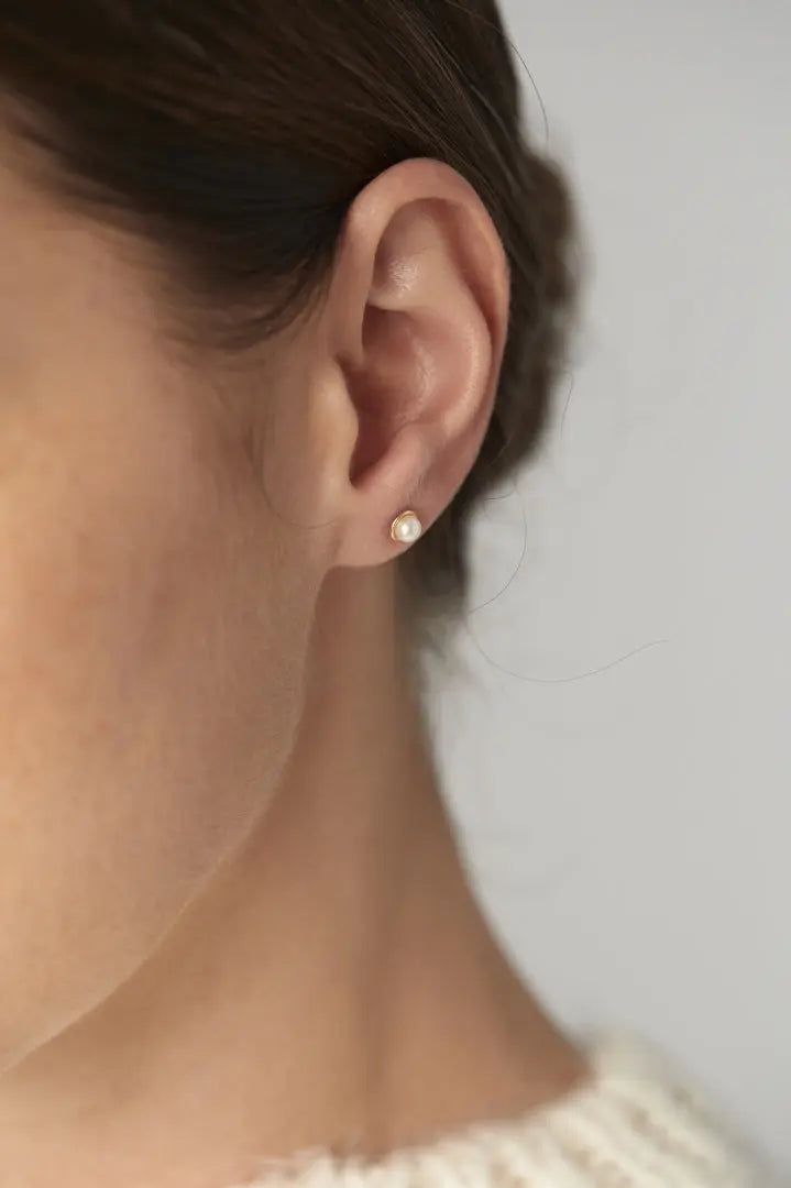 Ohrringe Pearl Bead S • Gold 14K LisaConcept