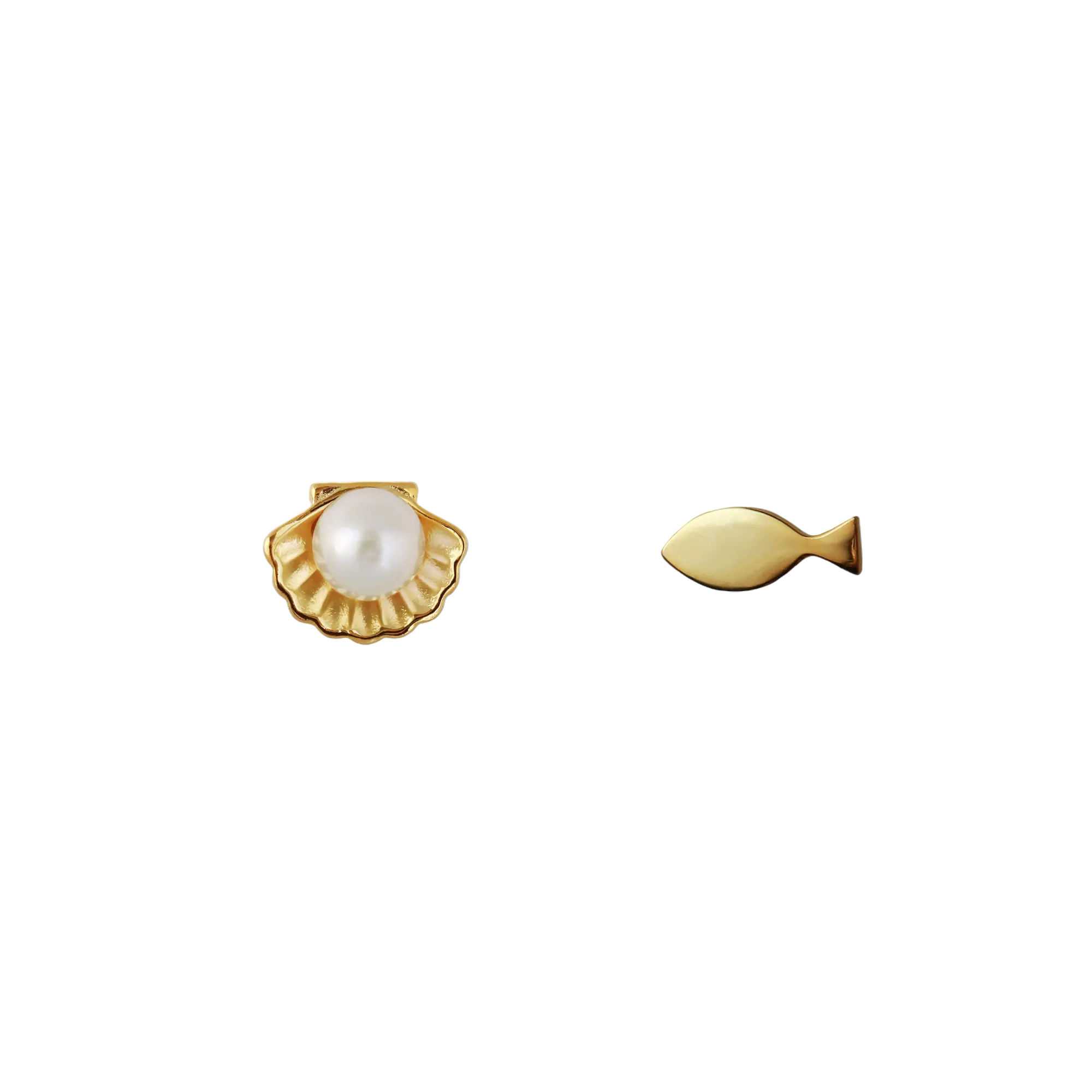 Ohrringe Seapearl M & Fish LisaConcept