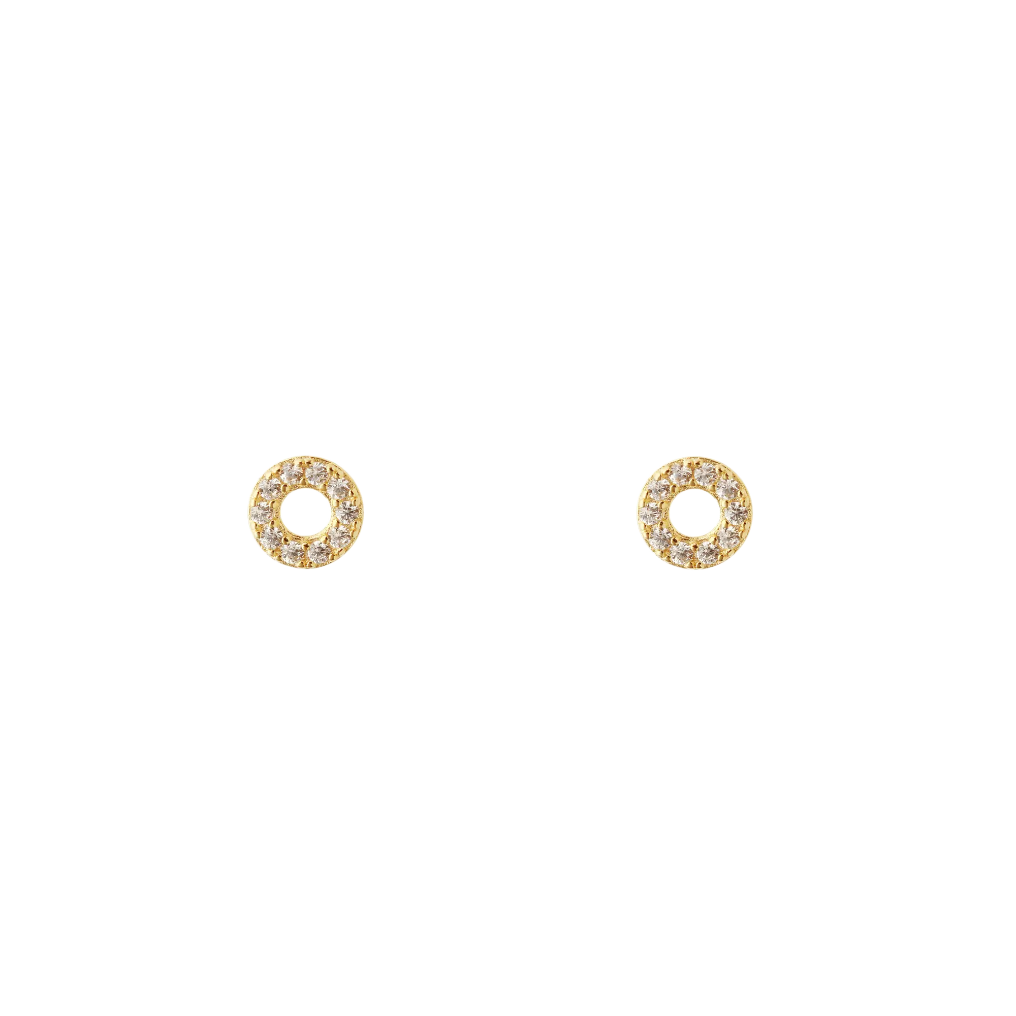 Ohrringe Shiny Circle S