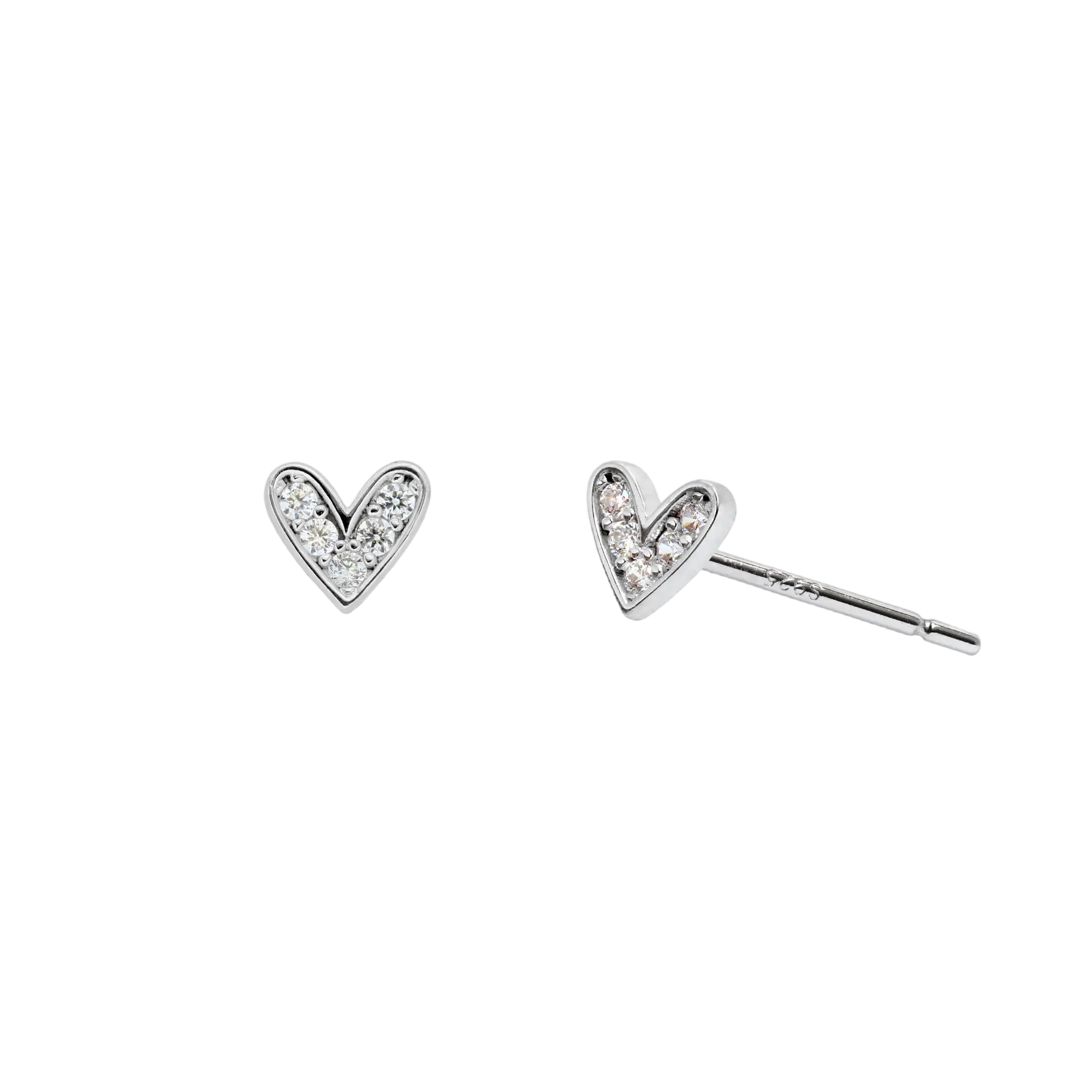 Ohrringe Shiny Heart Frame LisaConcept