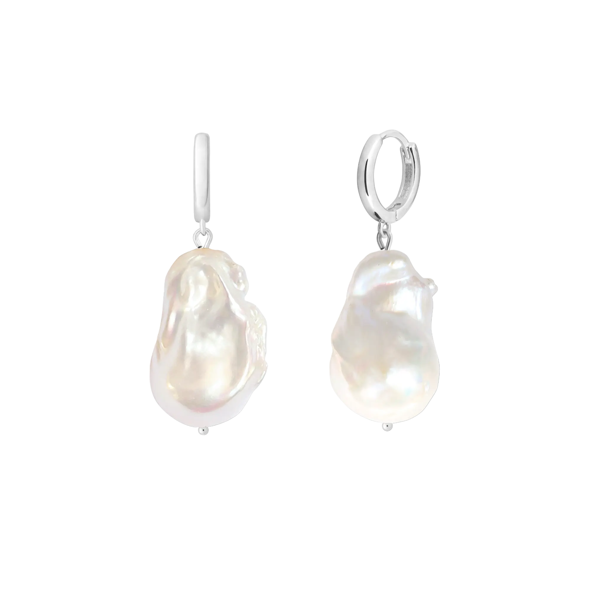 Ohrringe White Pearl Drop LisaConcept