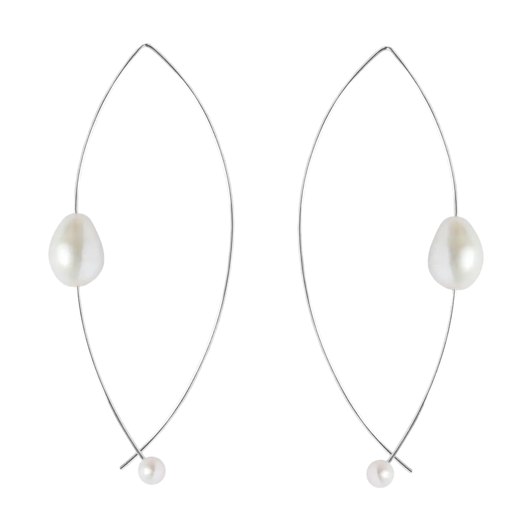 Ohrringe Wire Pearl LisaConcept