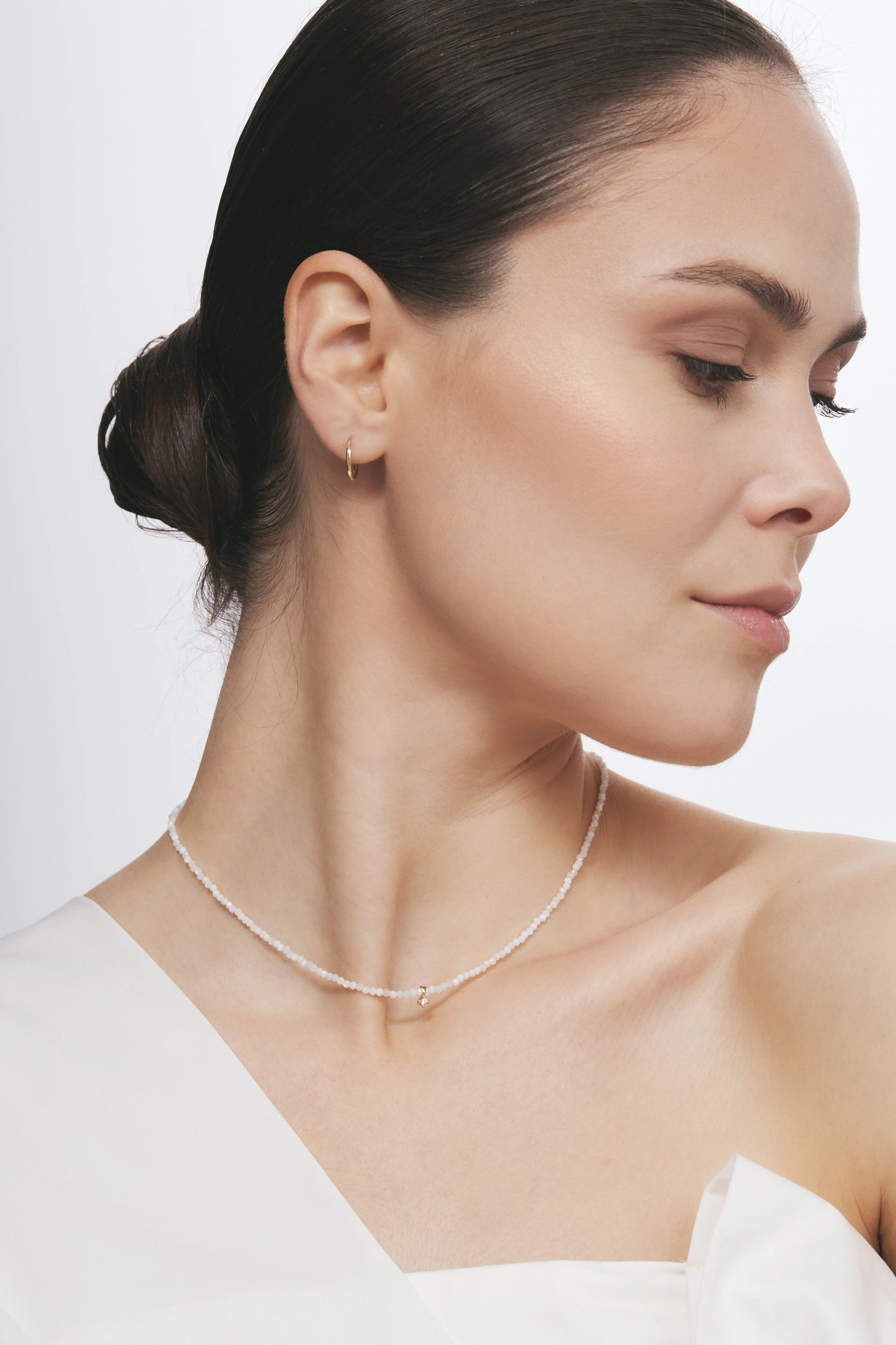 Collier Moonstone&Diamond Lisa&Co.