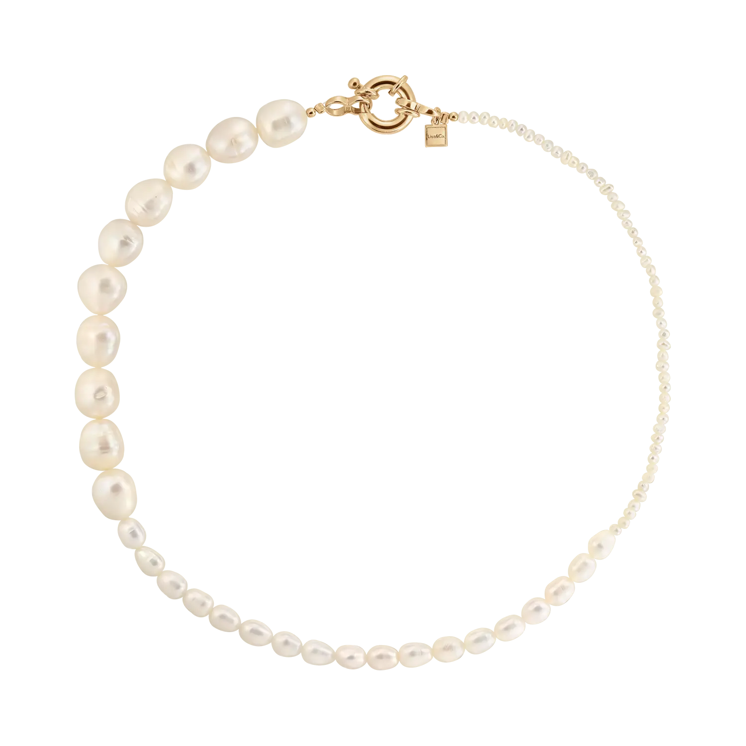 Collier Pearl Gradient Bold LisaConcept