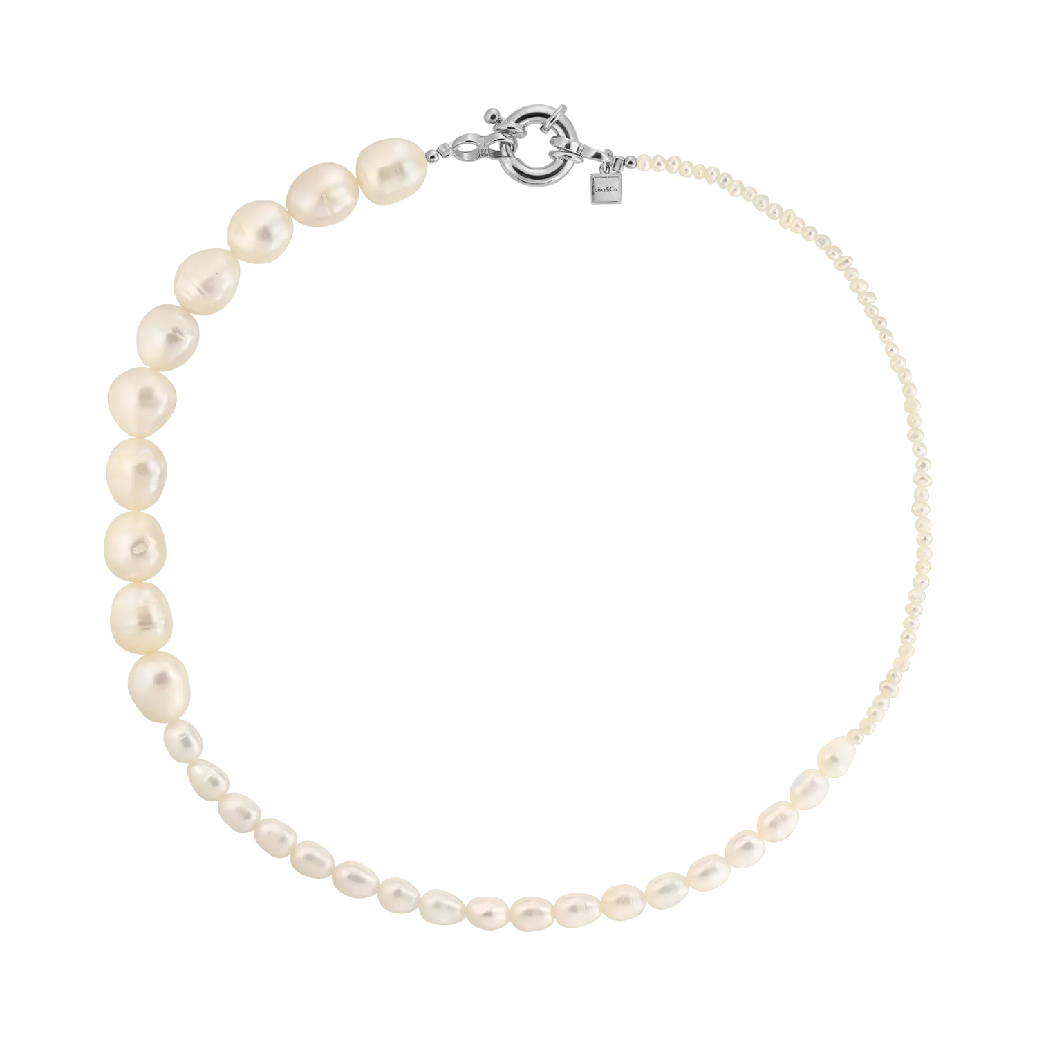 Collier Pearl Gradient Bold LisaConcept