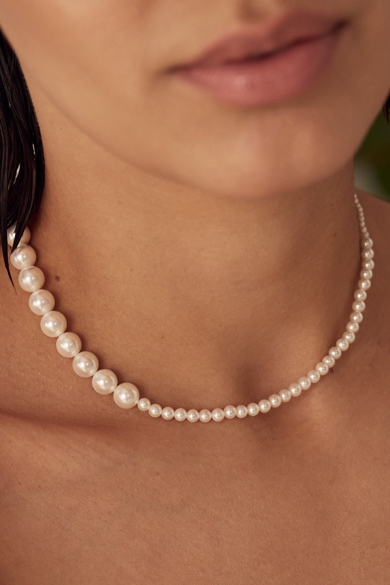 Collier Pearl Gradient III LisaConcept