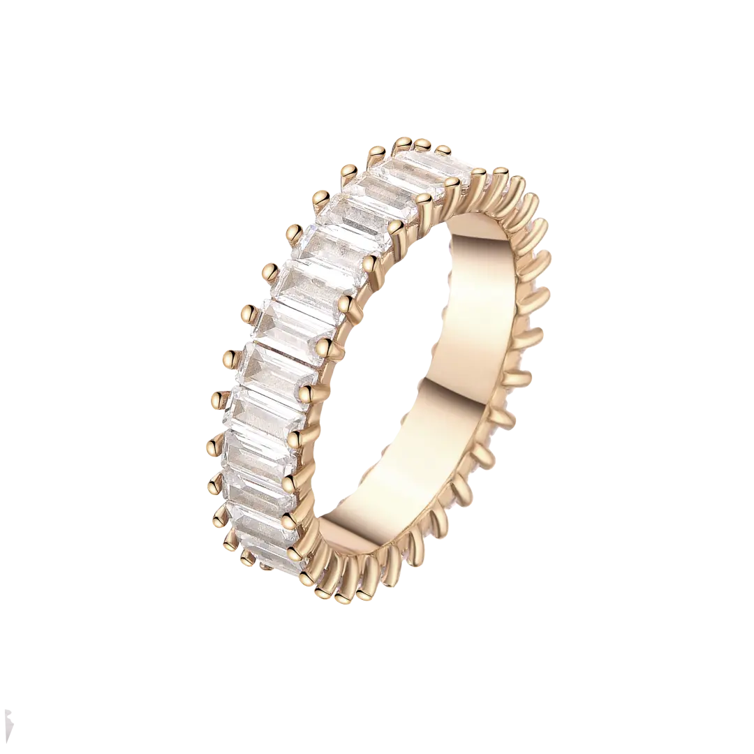 Ring Baguette Bands LisaConcept
