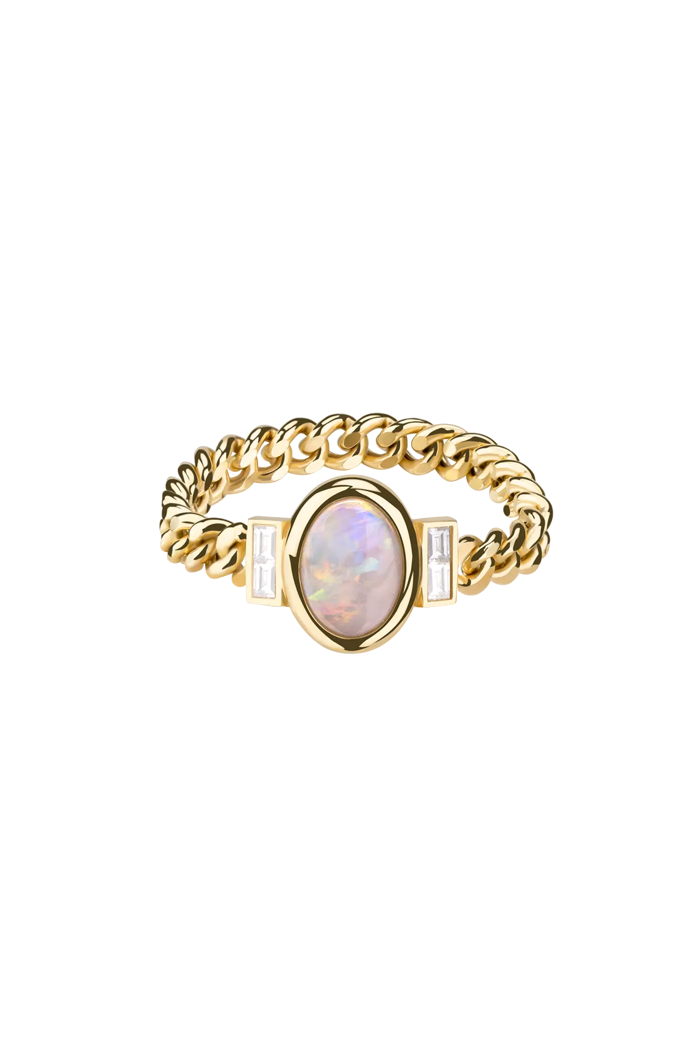 Ring Opal Chain Lisa&Co.