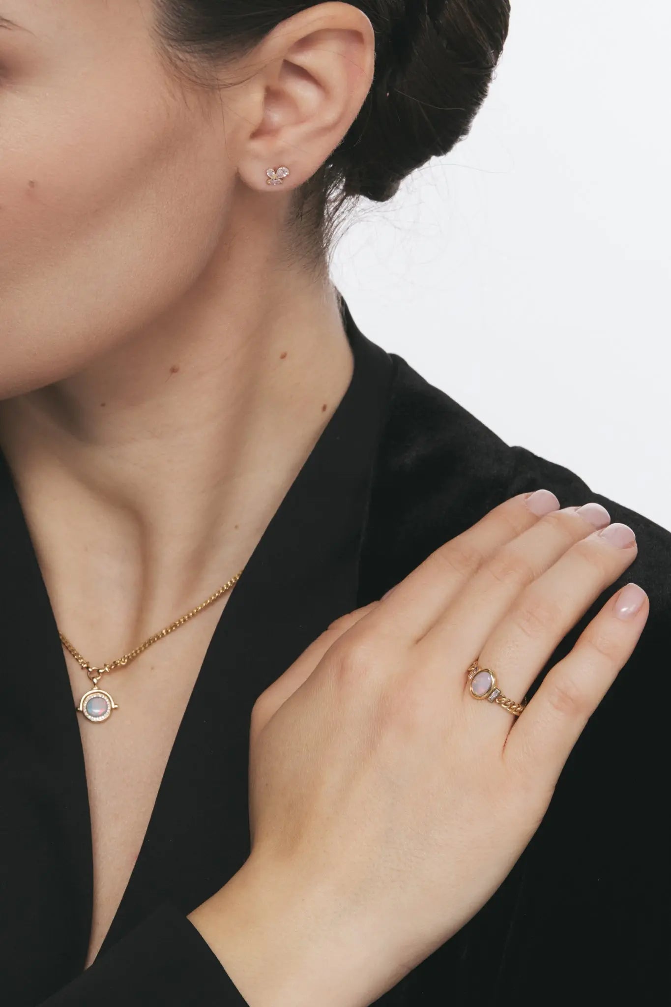 Ring Opal Chain Lisa&Co.