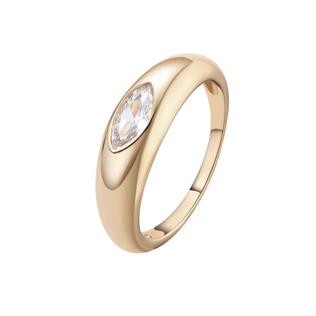 Ring Oval Signet LisaConcept