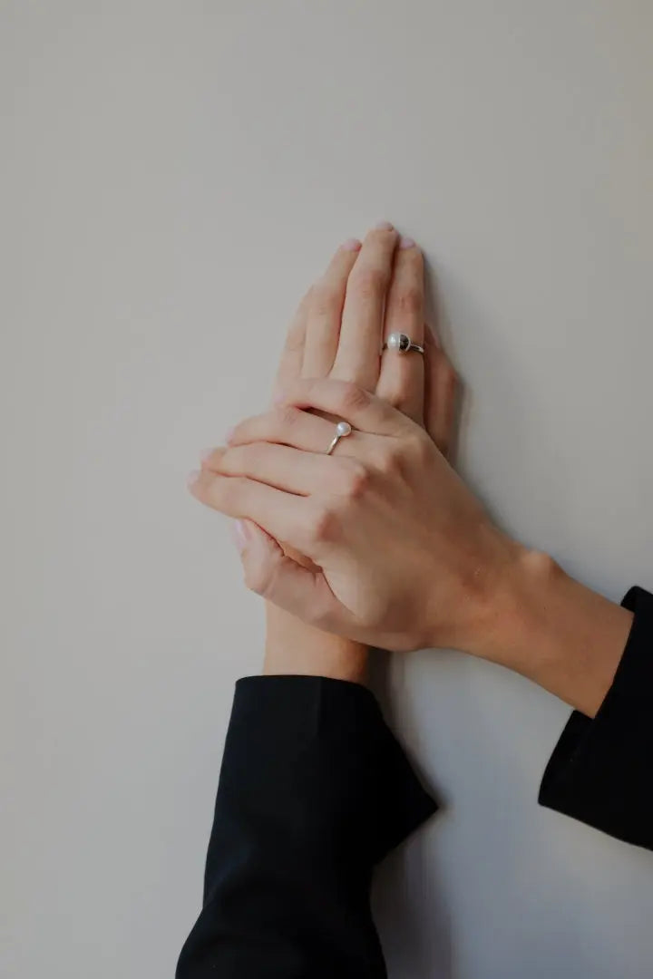 Ring Pearl Bead LisaConcept