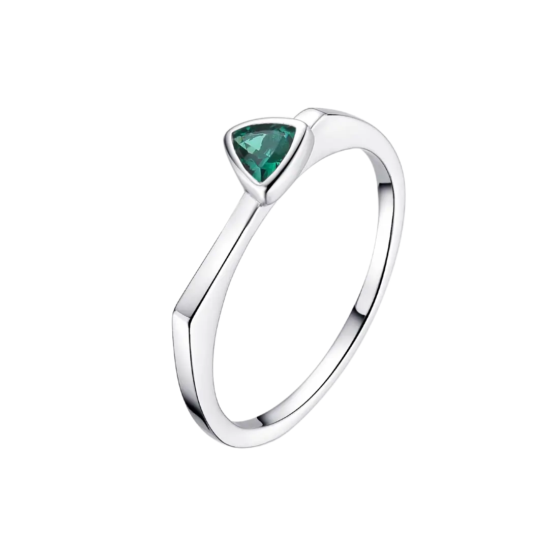 Ring Triangle Stone LisaConcept