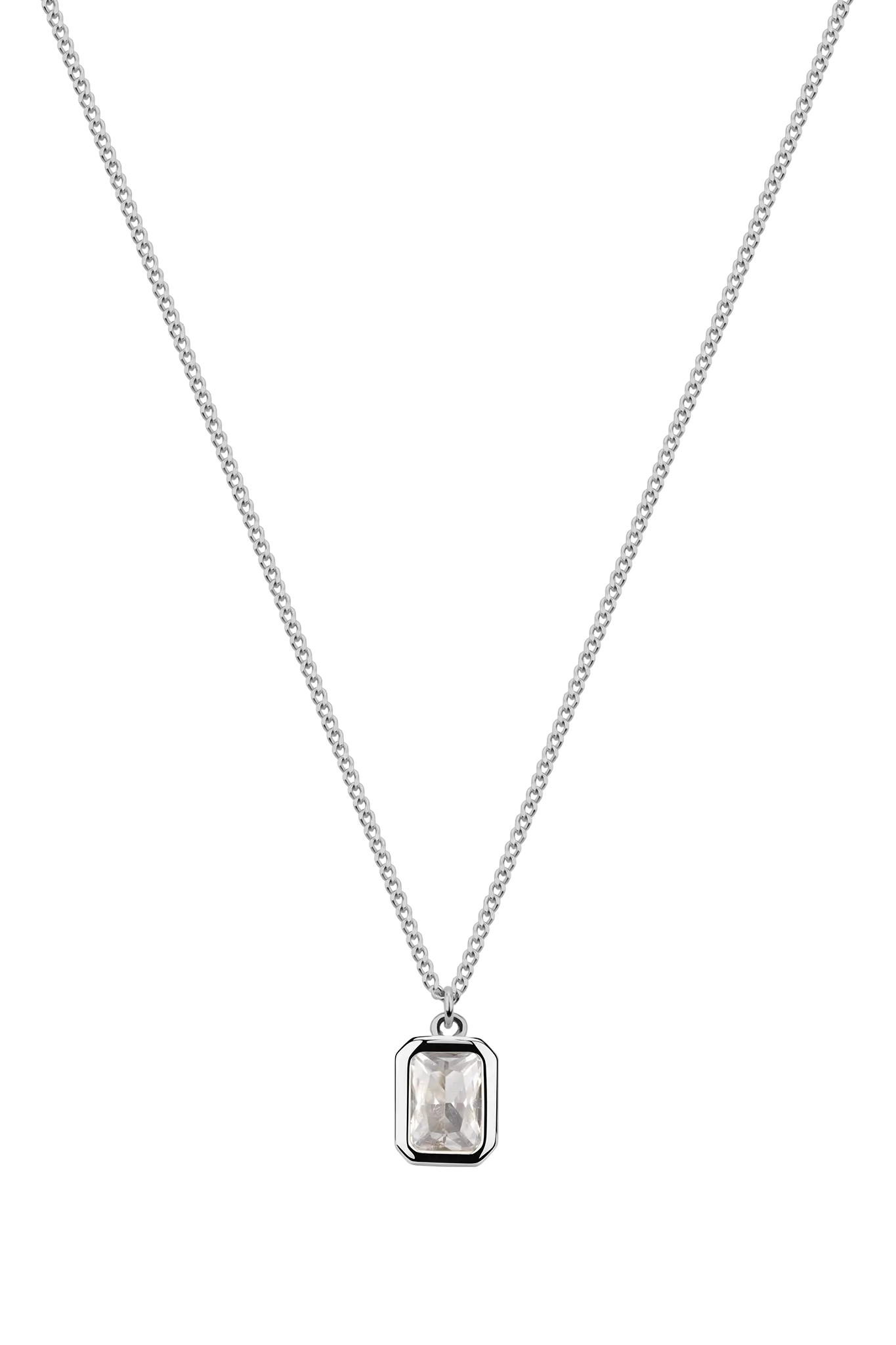 Halskette Crystal Baguette Lisa&Co.