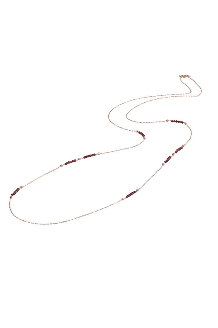 Halskette Floating Garnet LisaConcept