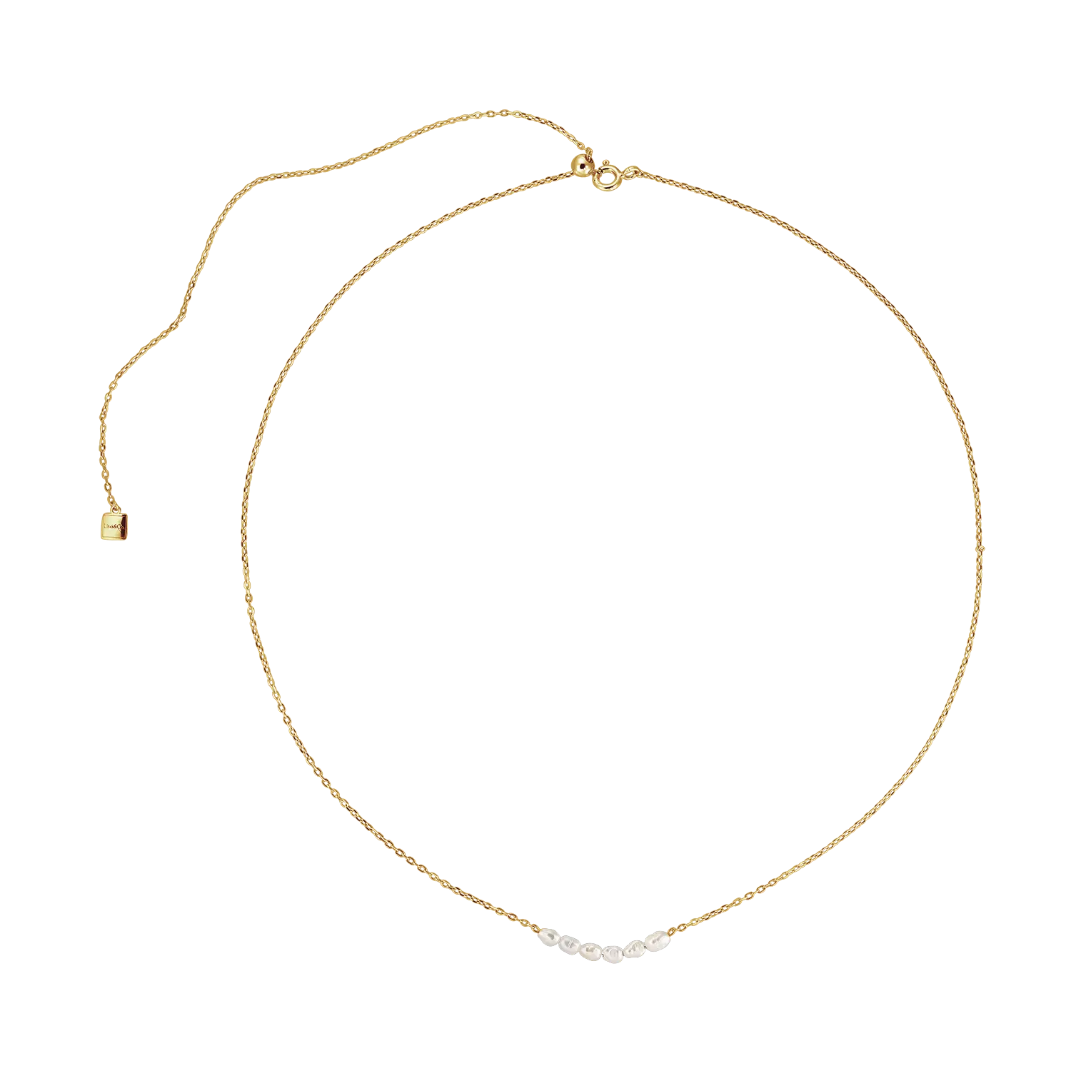 Halskette Moving Pearls