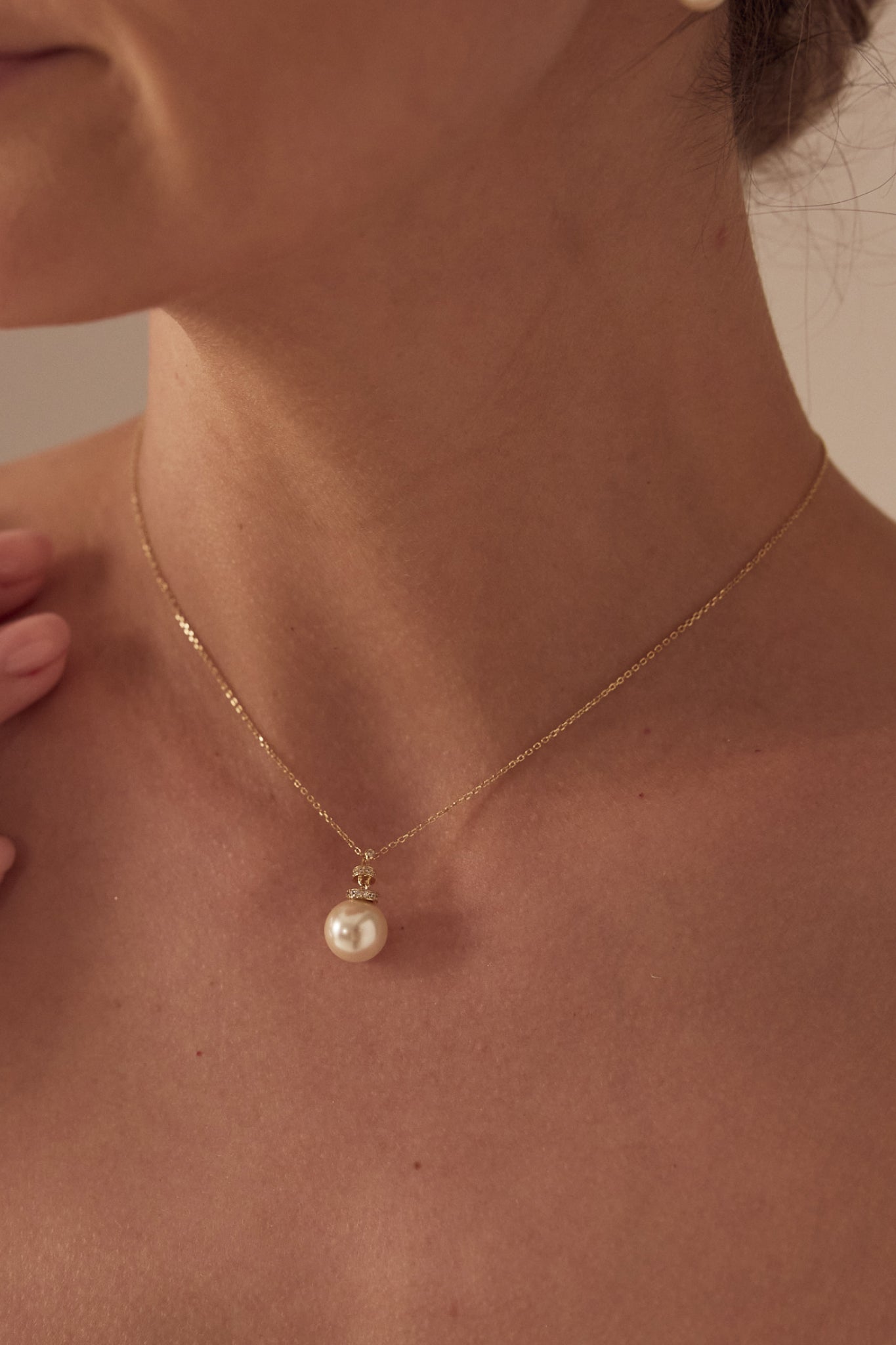 Halskette Crown Pearl Lisa&Co.