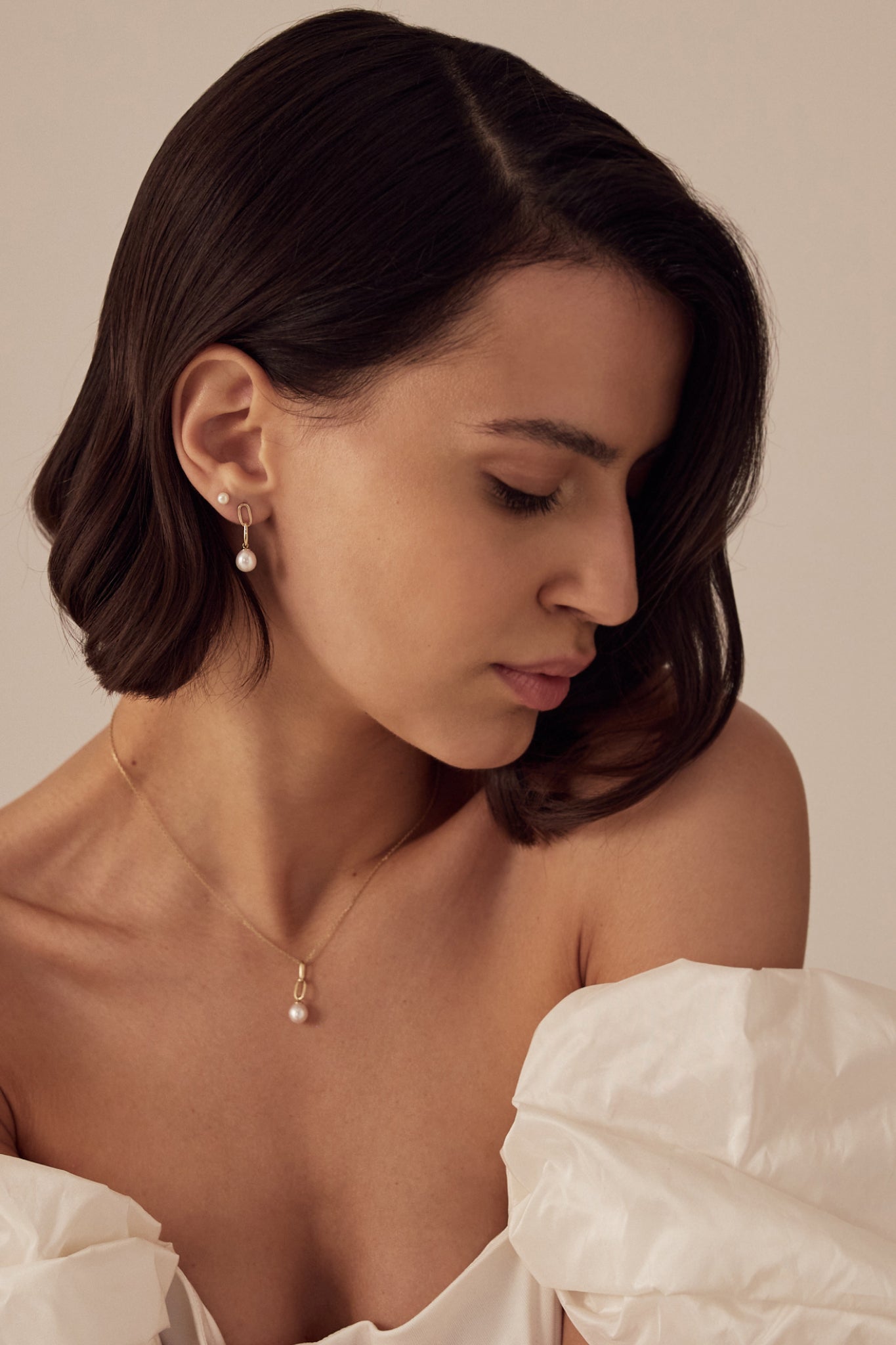 Ohrringe Links&Pearls LisaConcept