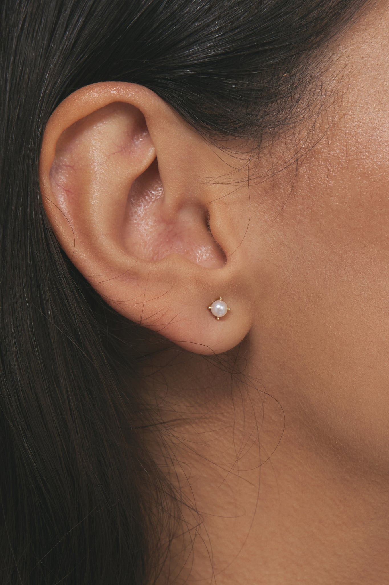 Ohrringe Simple Pearl M LisaConcept