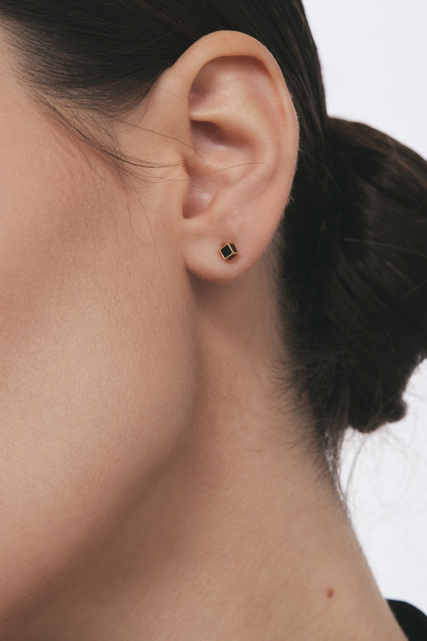 Ohrringe Black Cube LisaConcept
