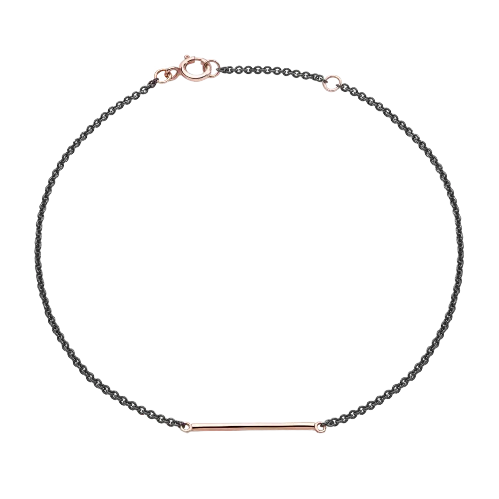 Armband  Baguette Black - Lisa&Co.