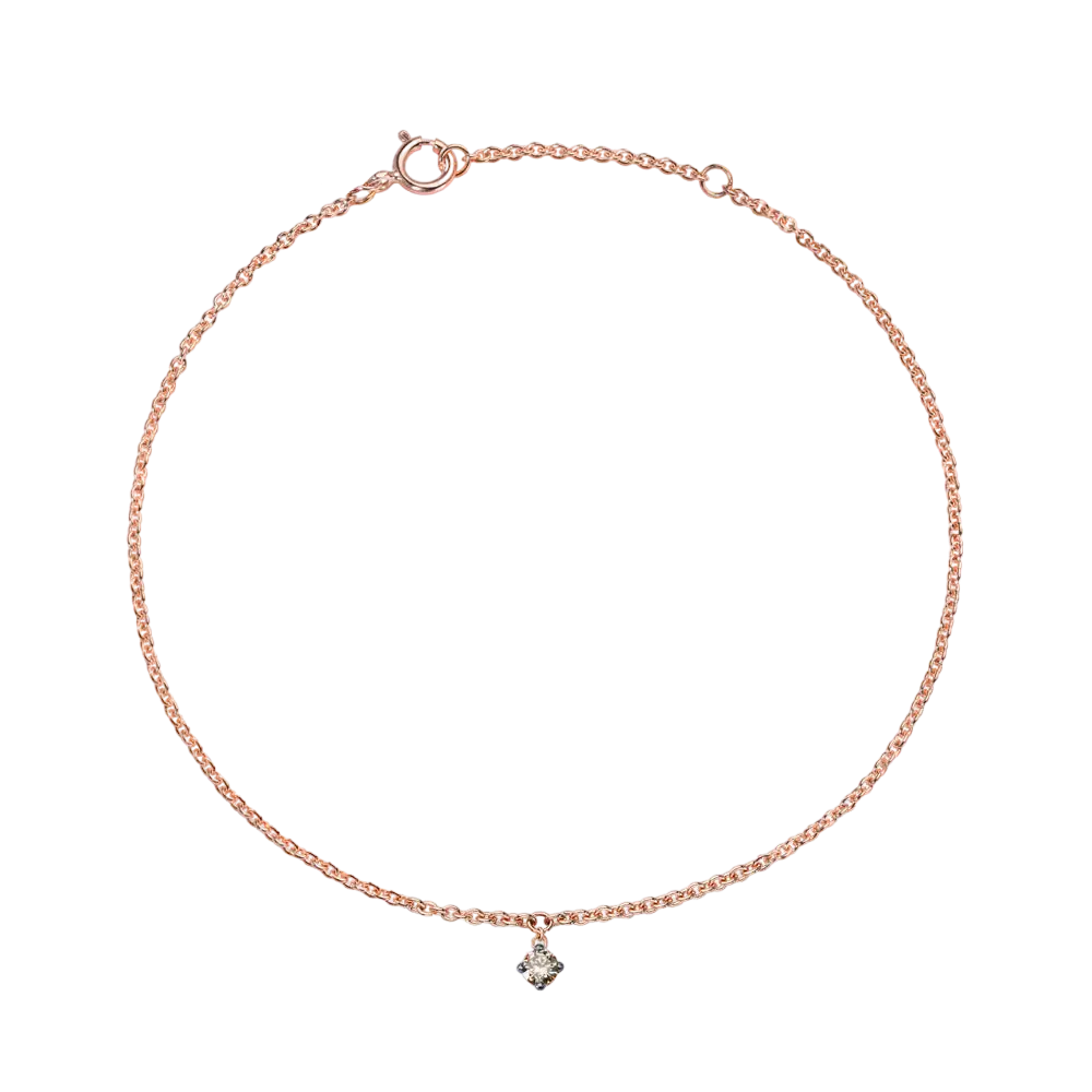 Armband  Brown Diamond Drop M LisaConcept