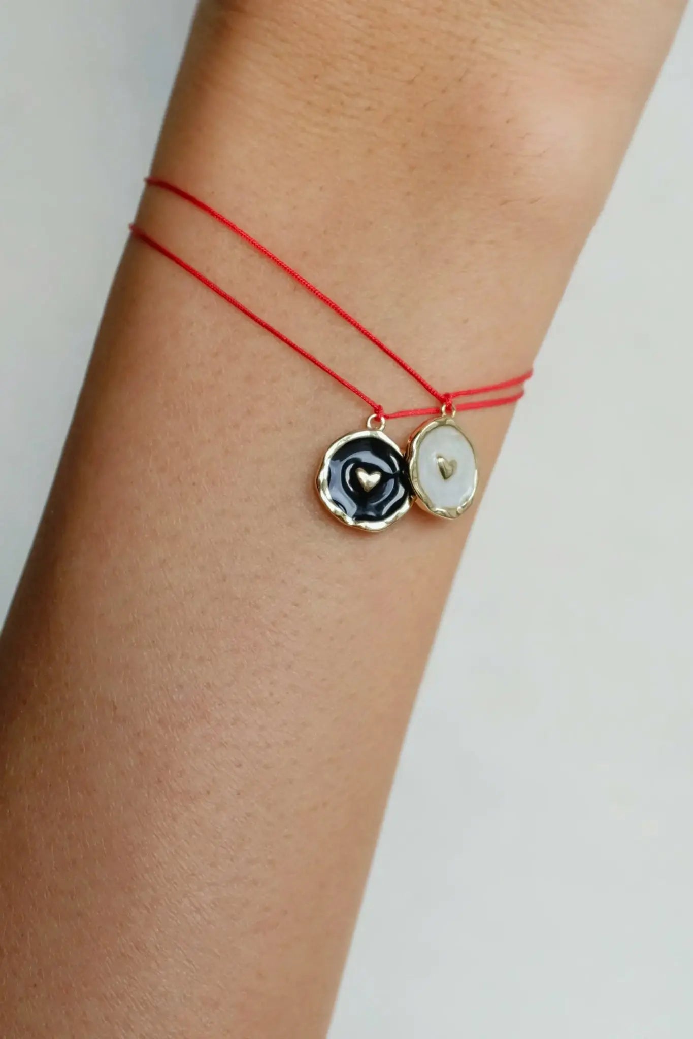 Armband Heart - black Lisa&Co.