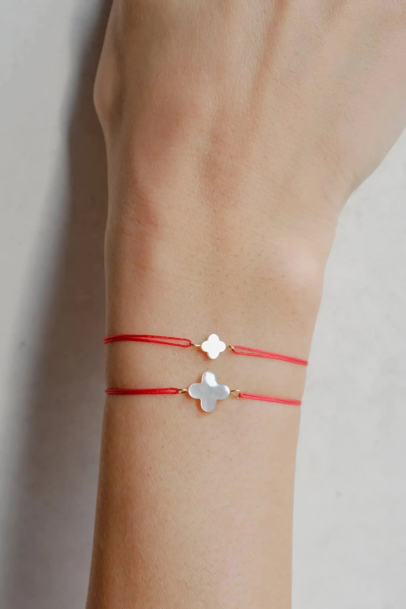 Armband Joy - white S Lisa&Co.