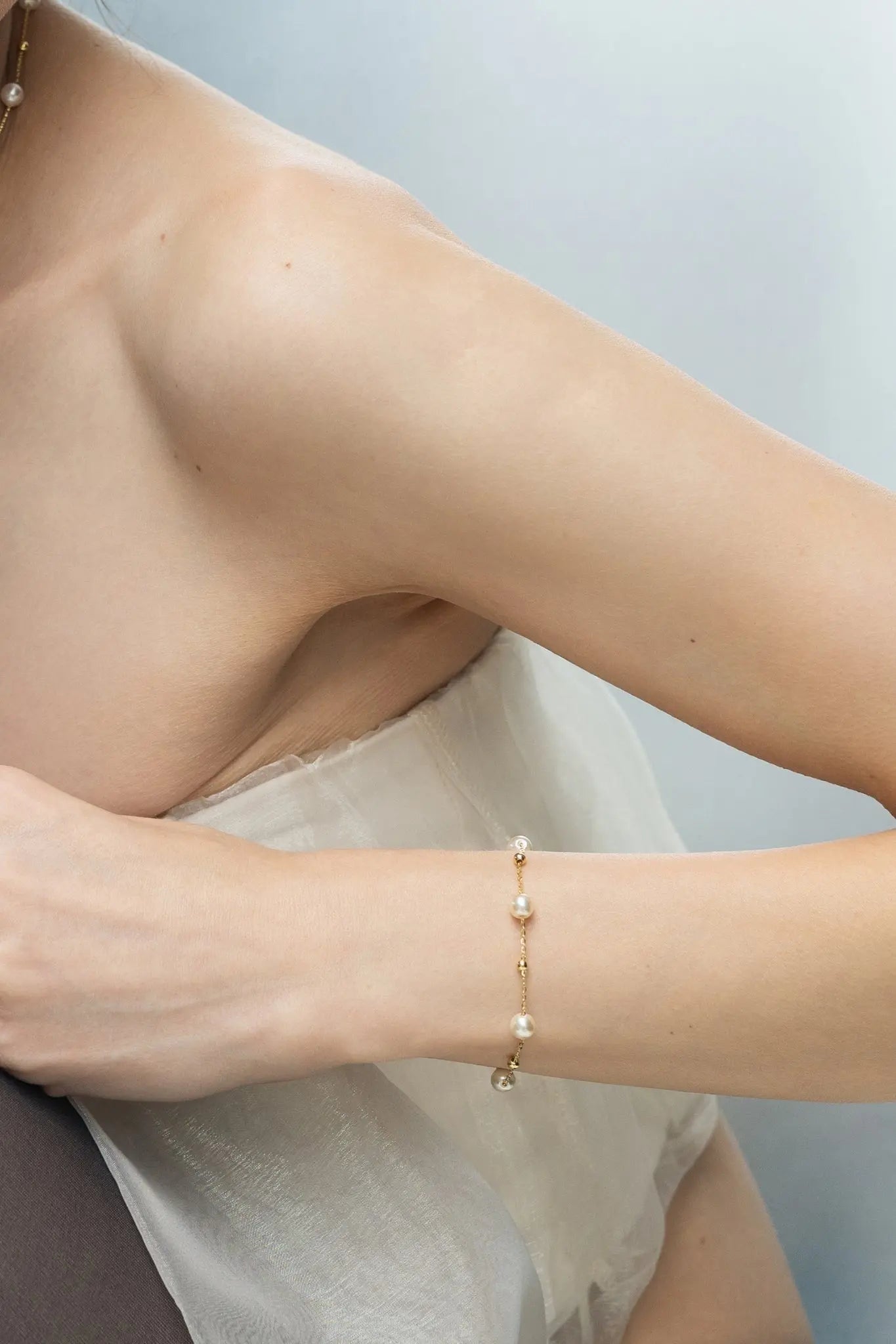Armband Chain Pearl LisaConcept