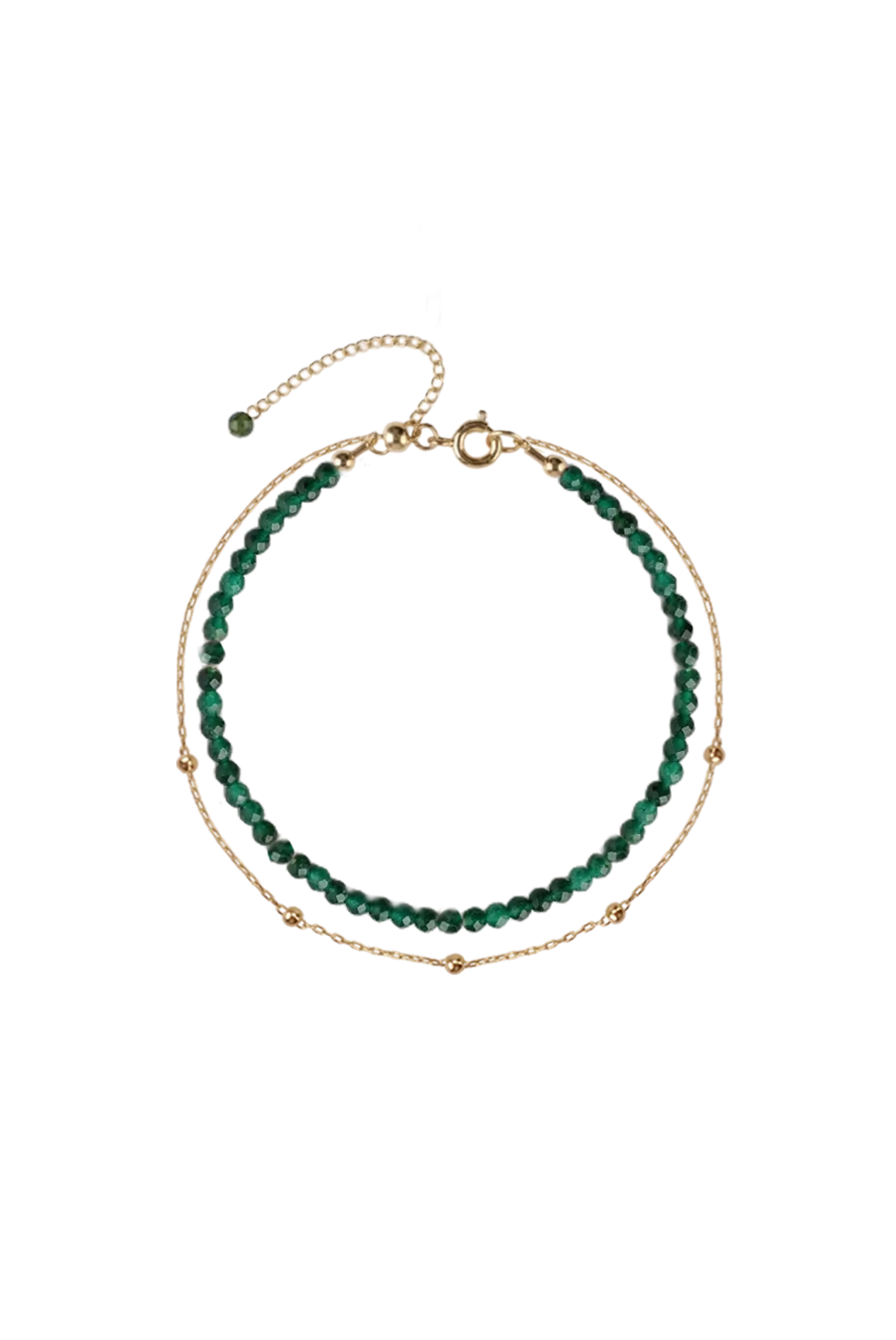 Armband Malachite&Drops Lisa&Co.