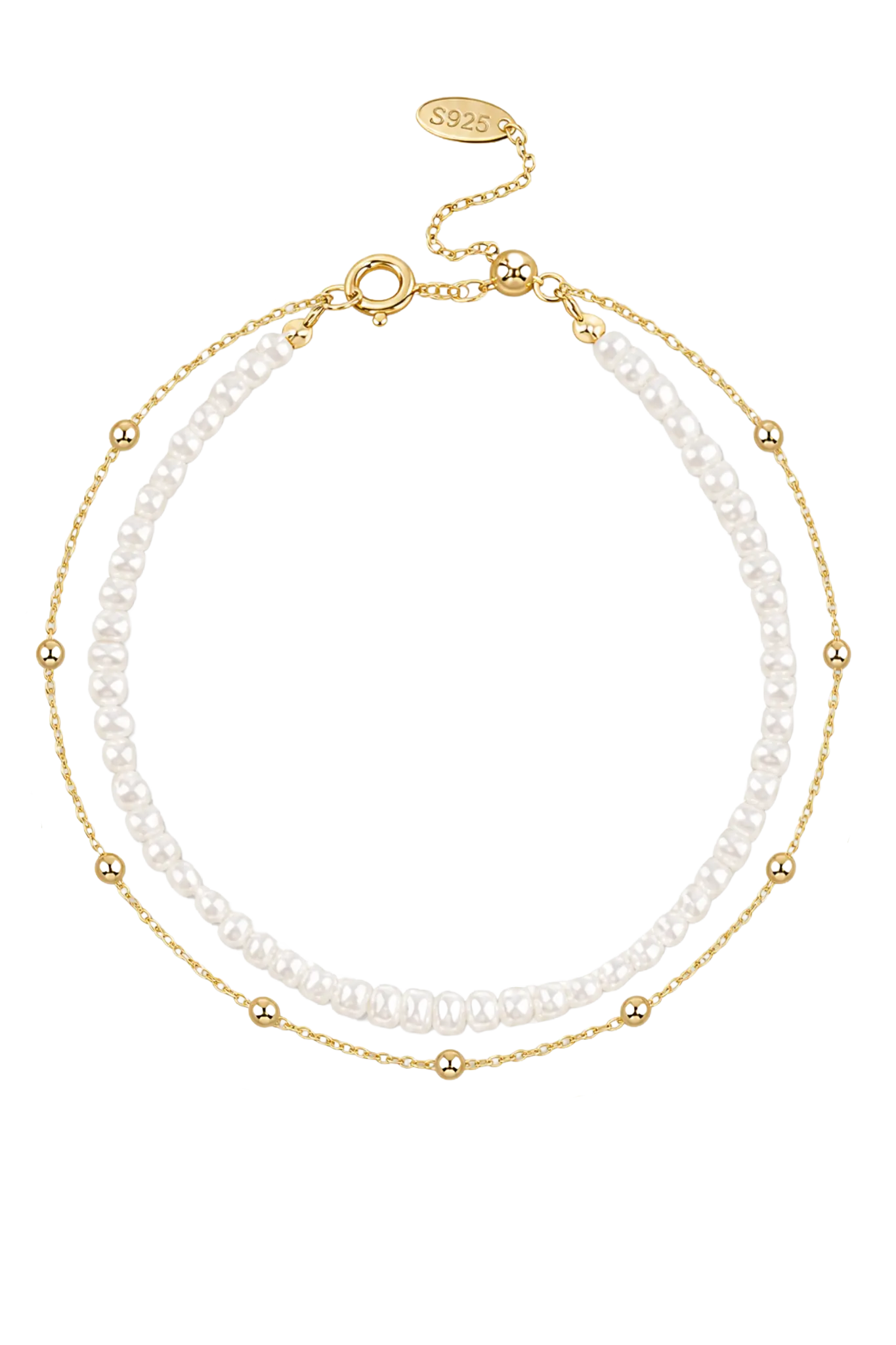Armband Organic Pearls&Drops Lisa&Co.
