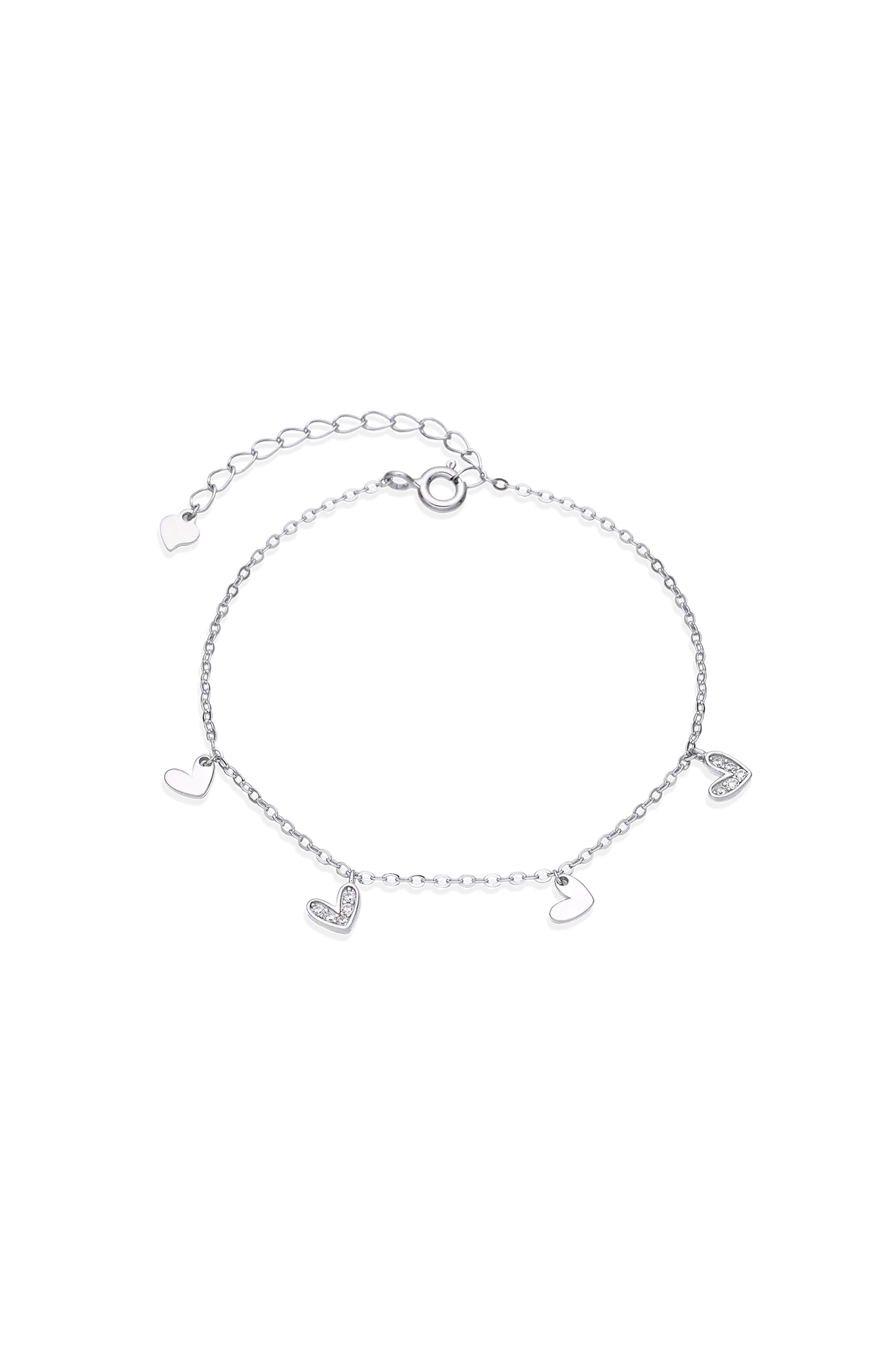 Armband Shiny Heart Frame Lisa&Co.