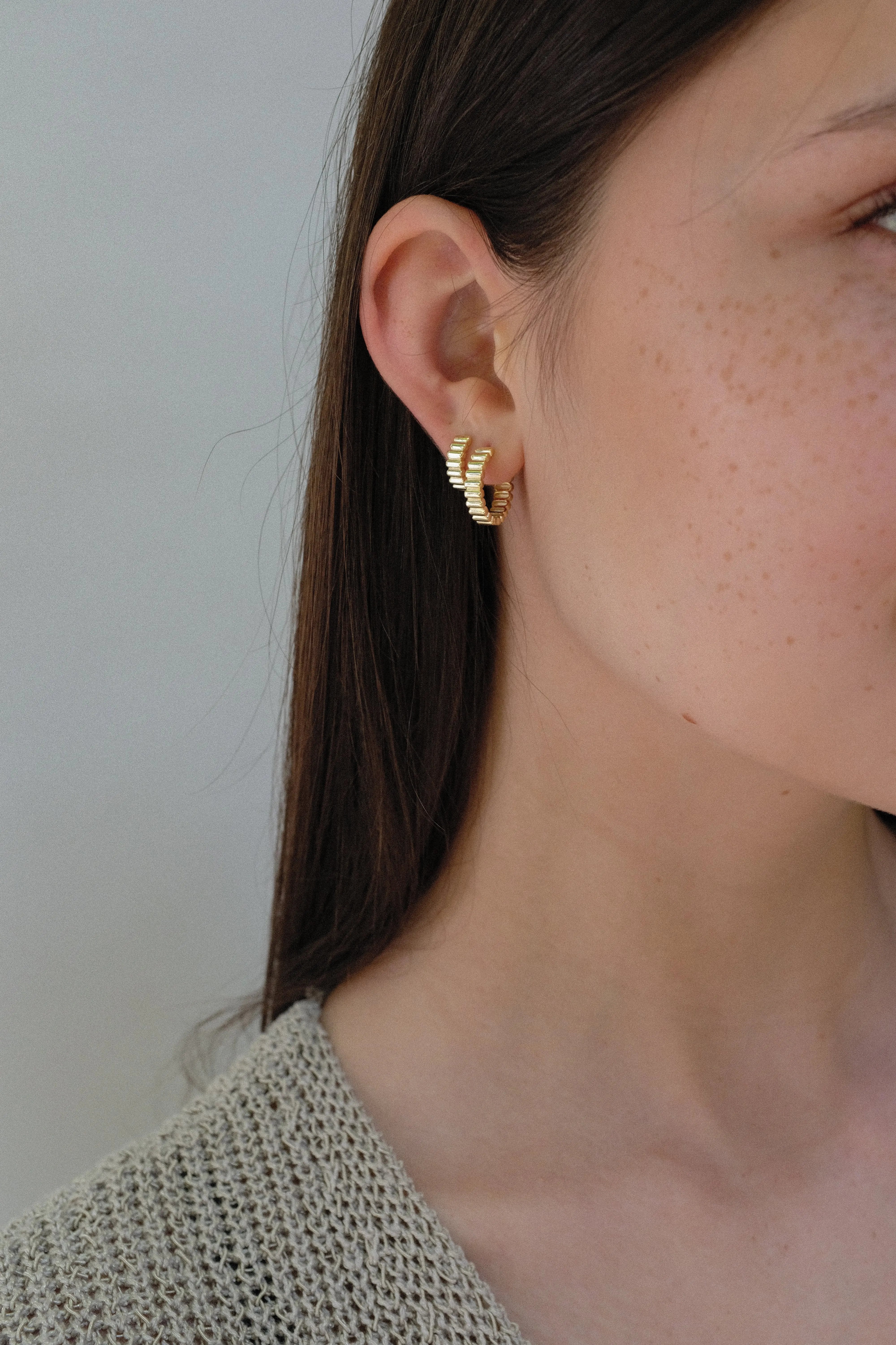 Cercei Argint Columna S Lisa&Co.