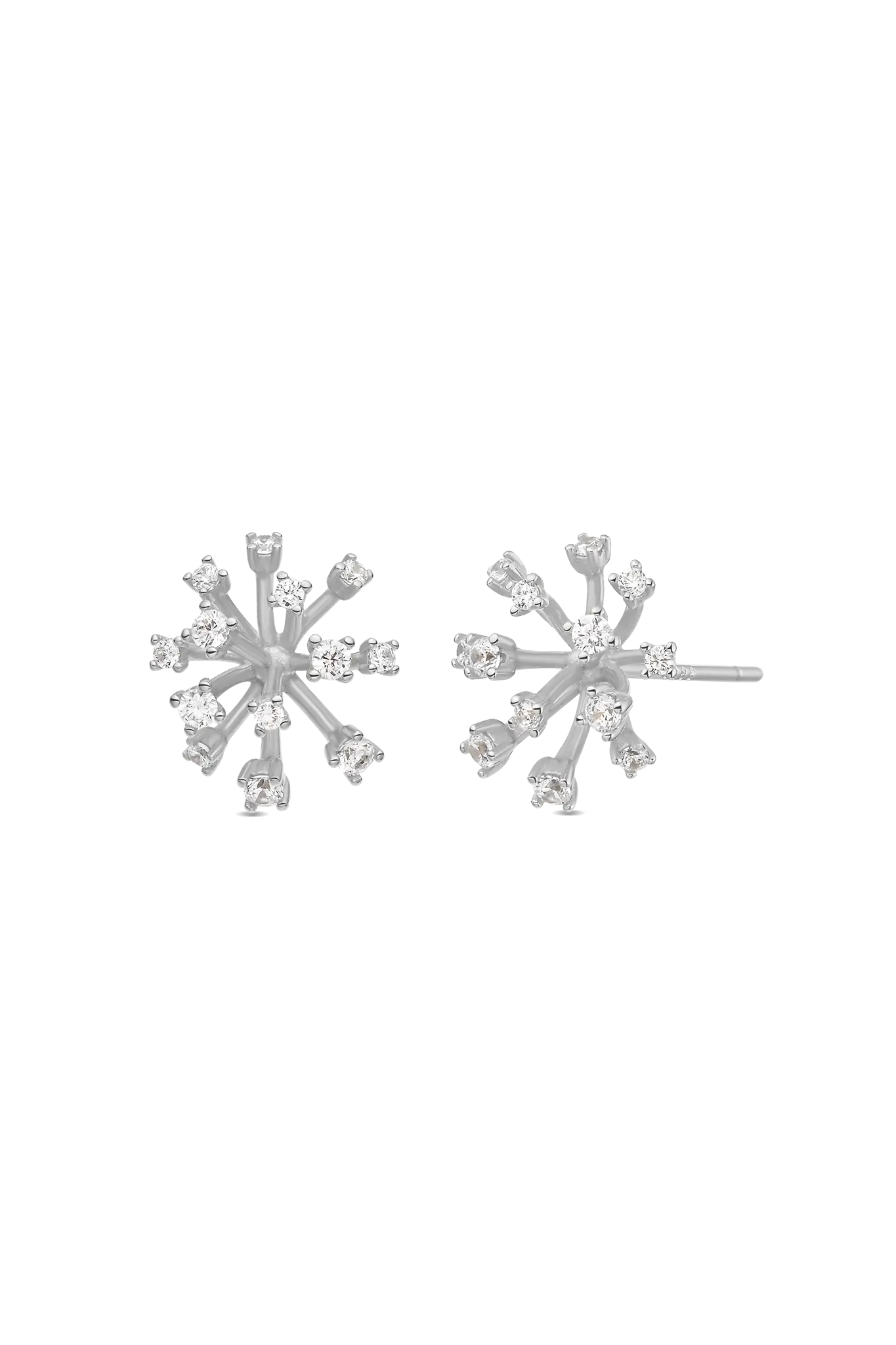 Cercei Argint Fiore Lisa&Co.