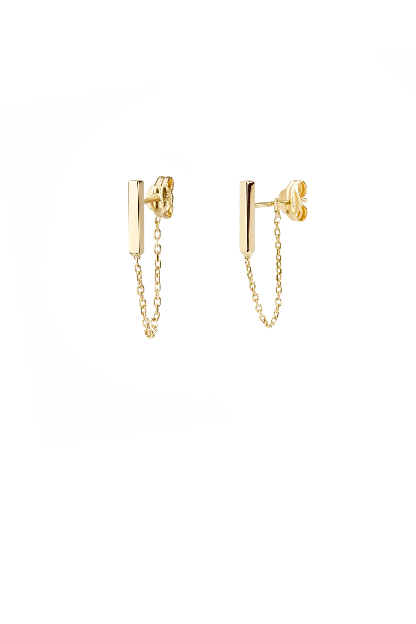 Ohrringe Baguette&Chain Lisa&Co.