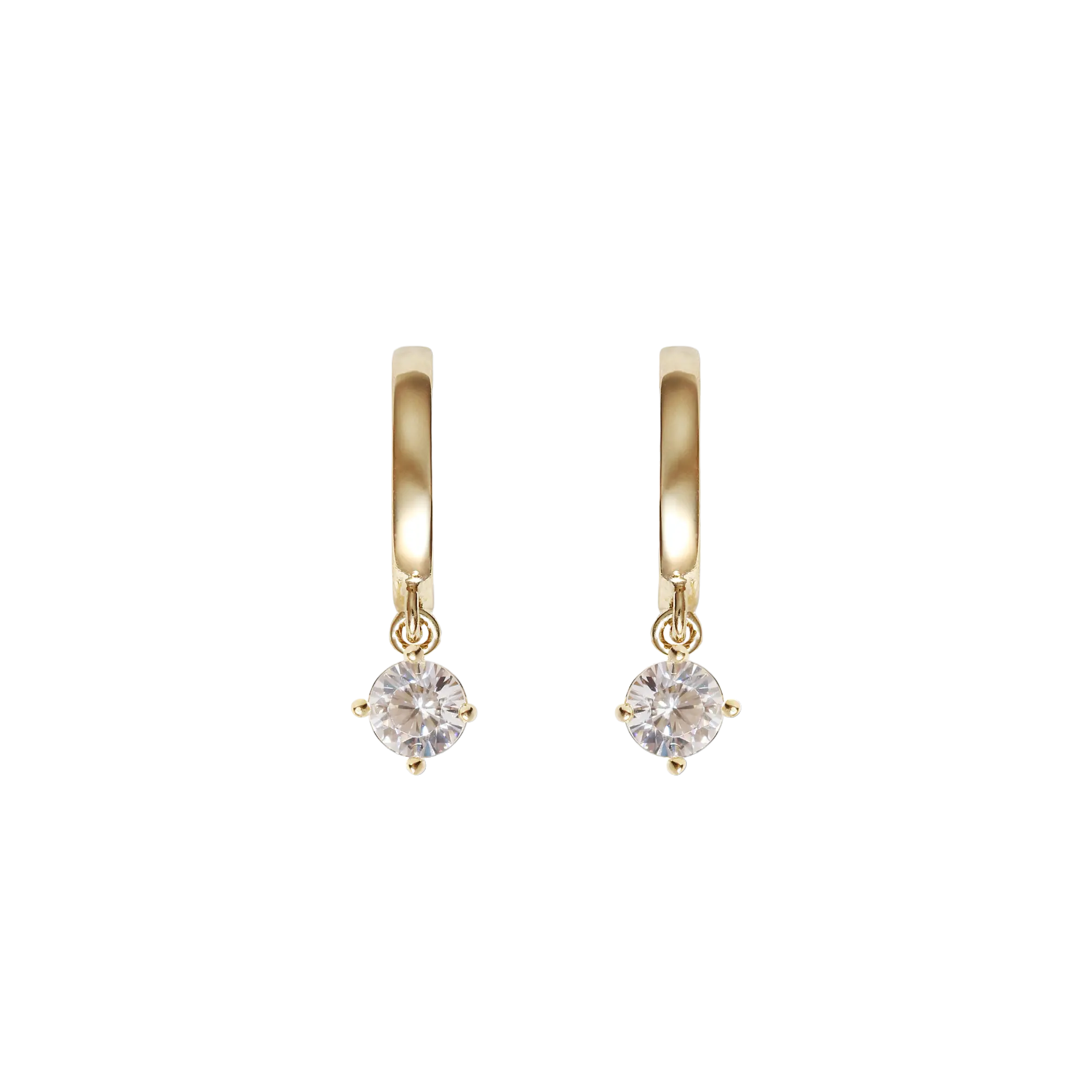 Ohrringe Mini Circle Crystal Gems LisaConcept