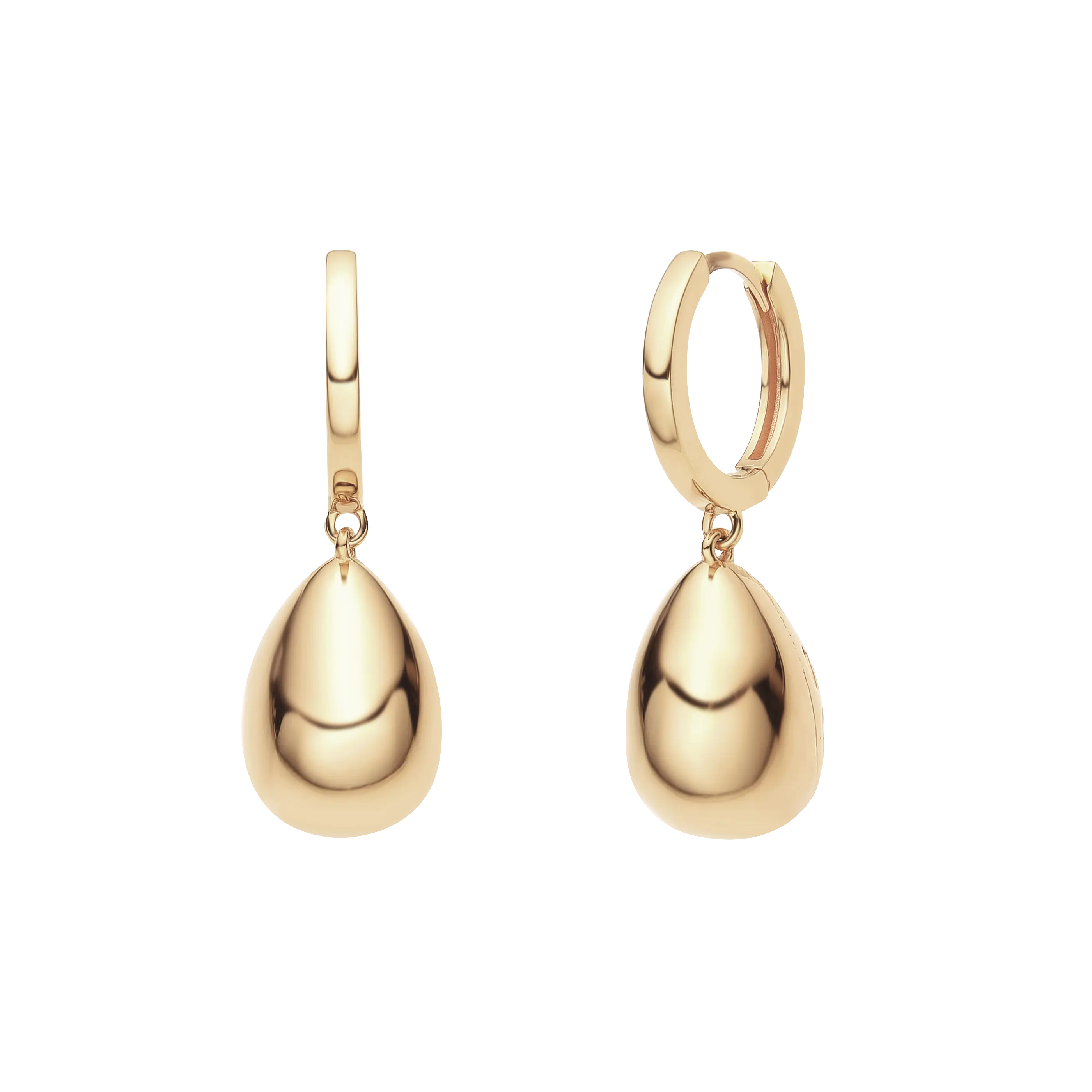 Ohrringe Mini Circle Droplet L LisaConcept