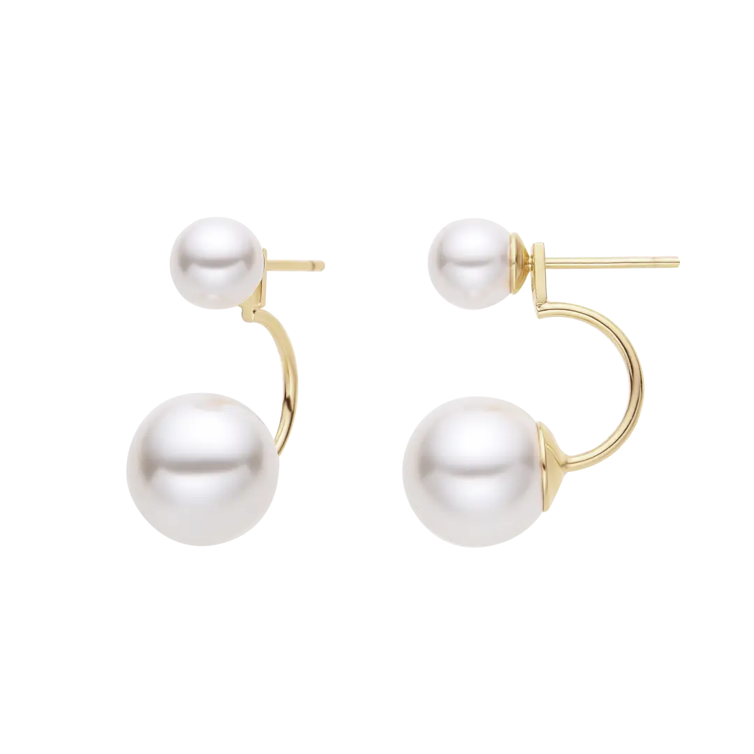 Ohrringe Pearl Anchor XL LisaConcept