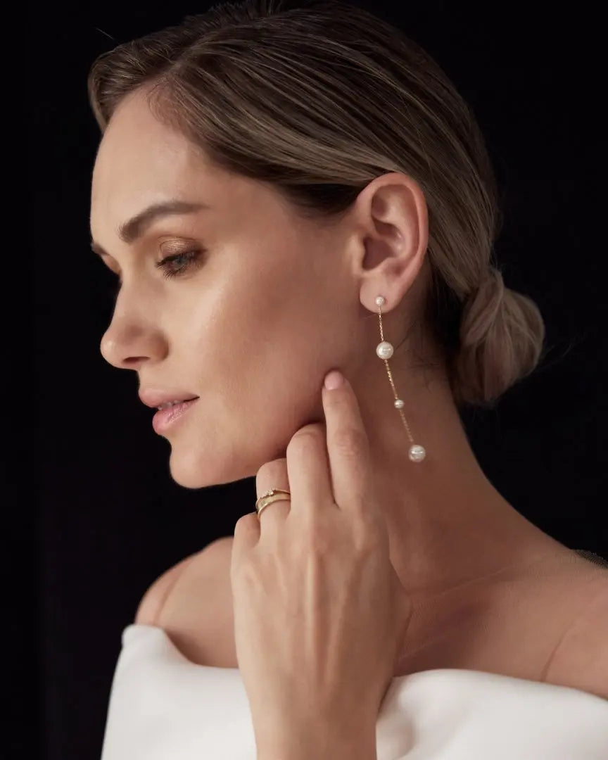 Ohrringe Pearl Drip Drop II LisaConcept