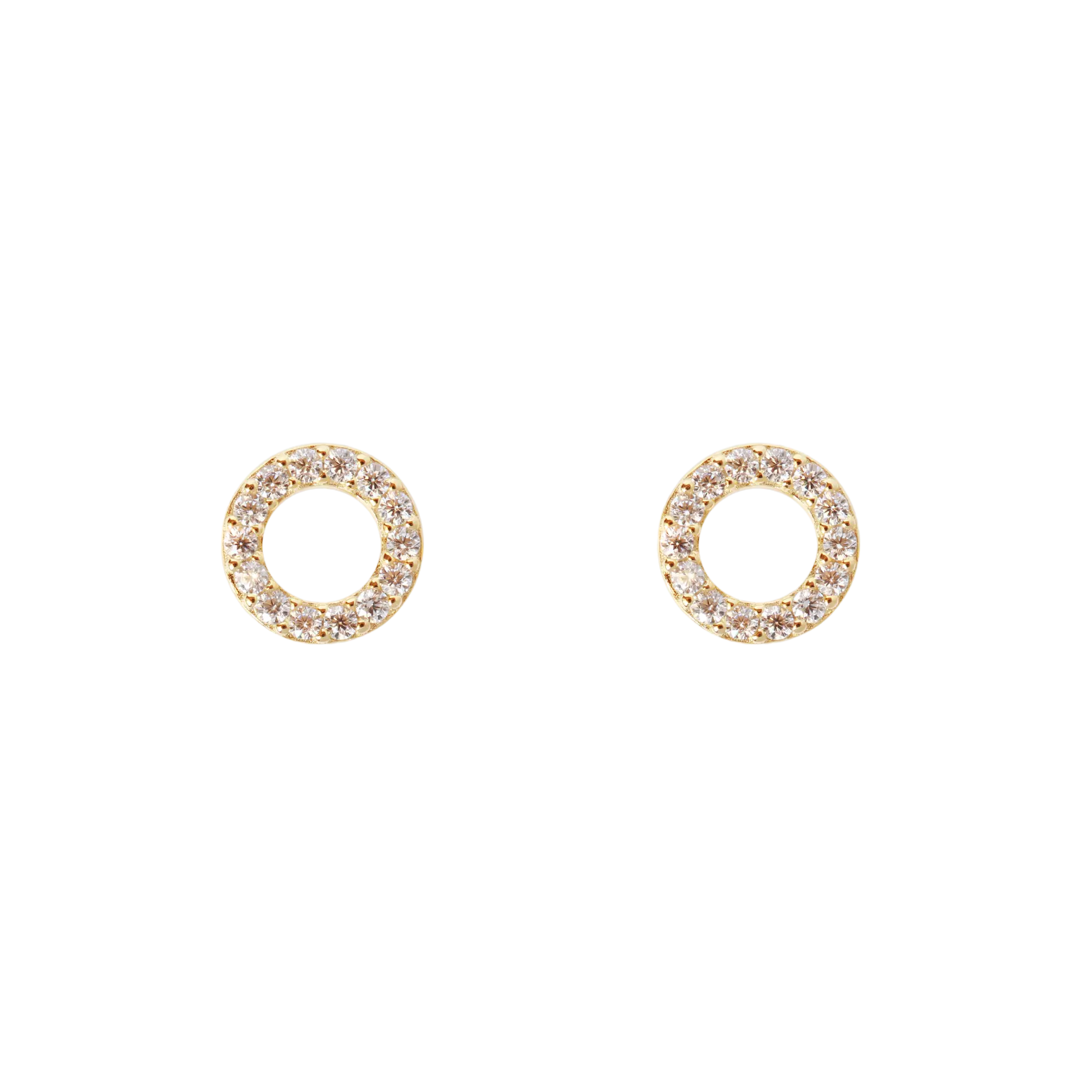 Ohrringe Shiny Circle M LisaConcept