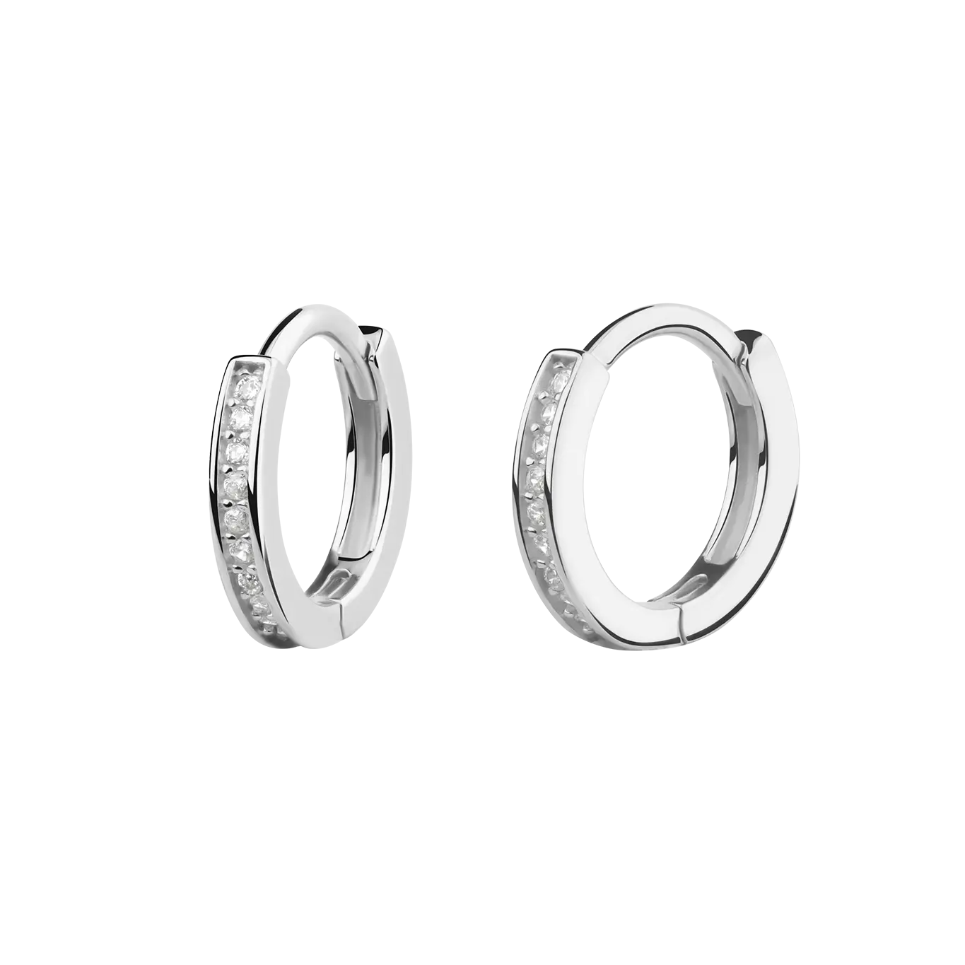 Ohrringe Shiny Hoops Frame S Lisa&Co.