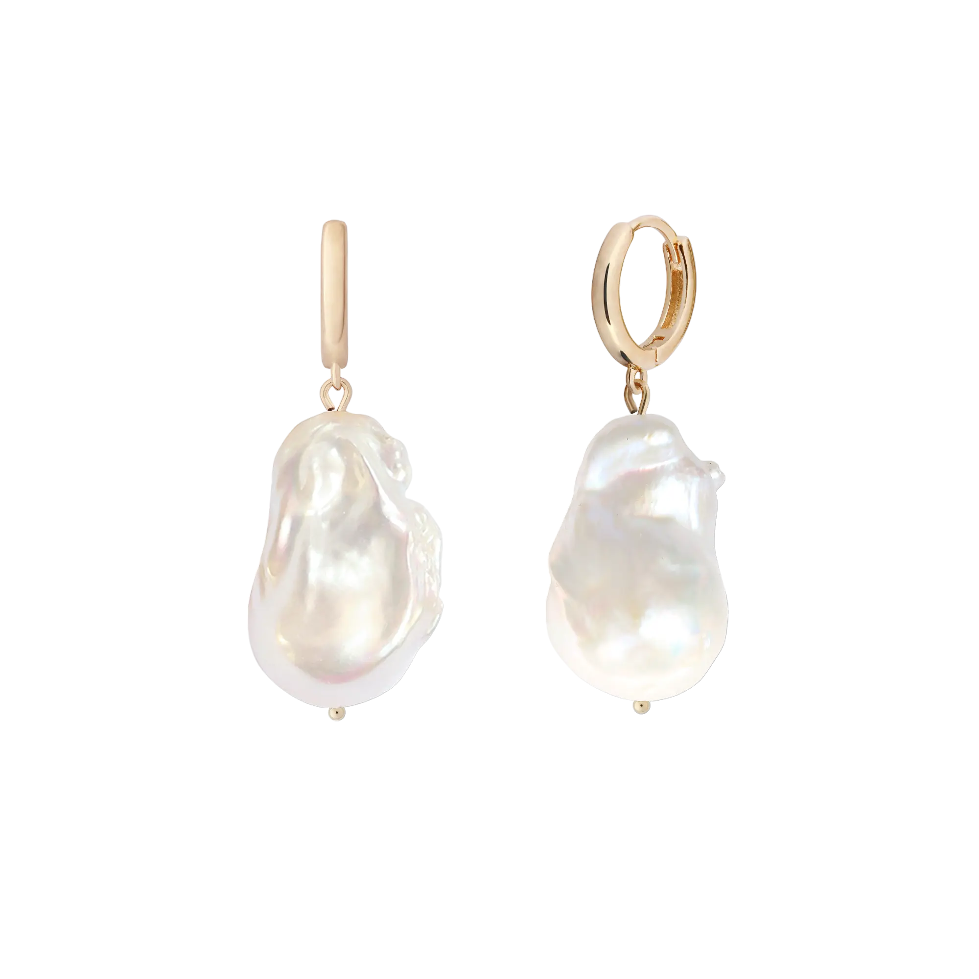 Ohrringe White Pearl Drop LisaConcept