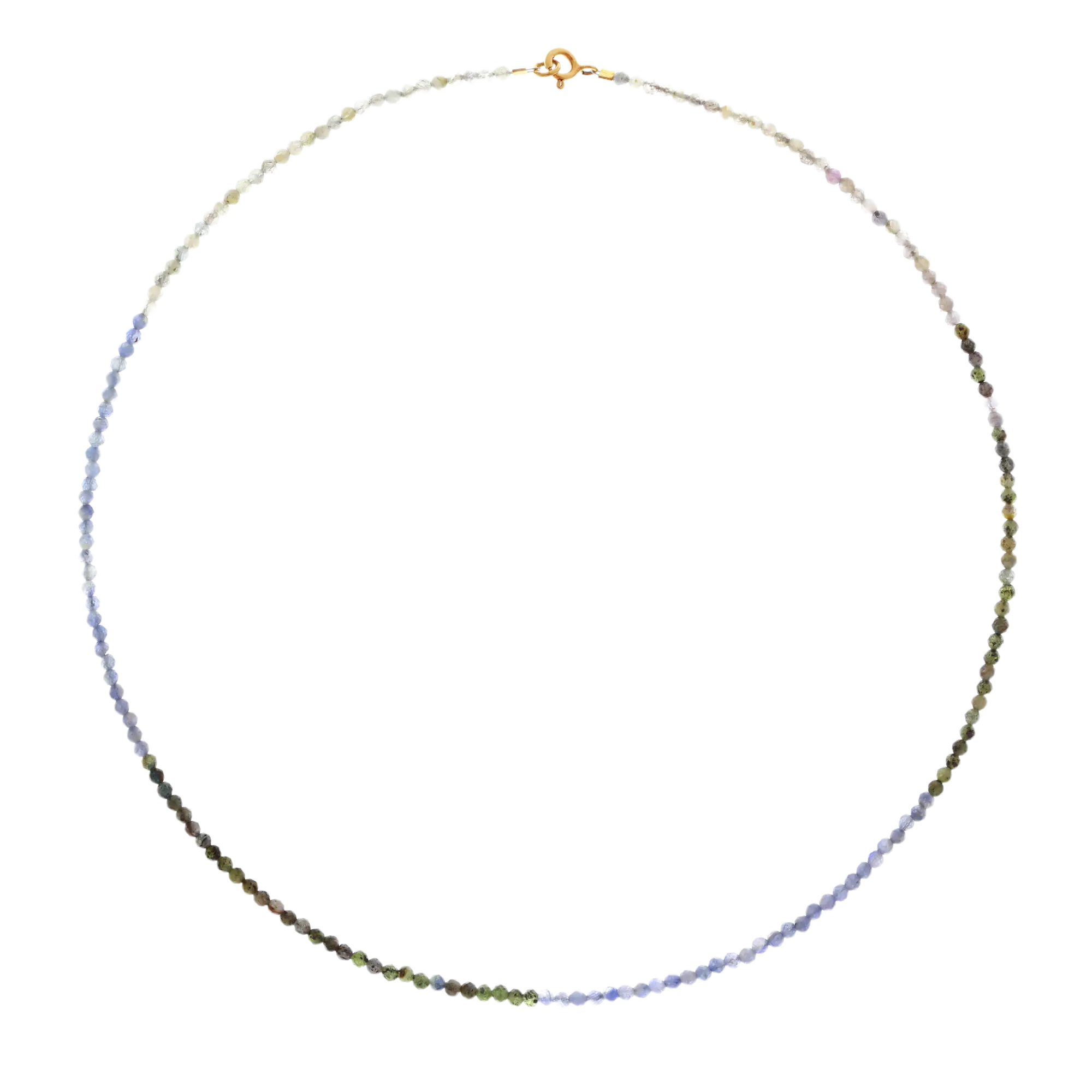 Collier Gradient Blue Crystals S LisaConcept