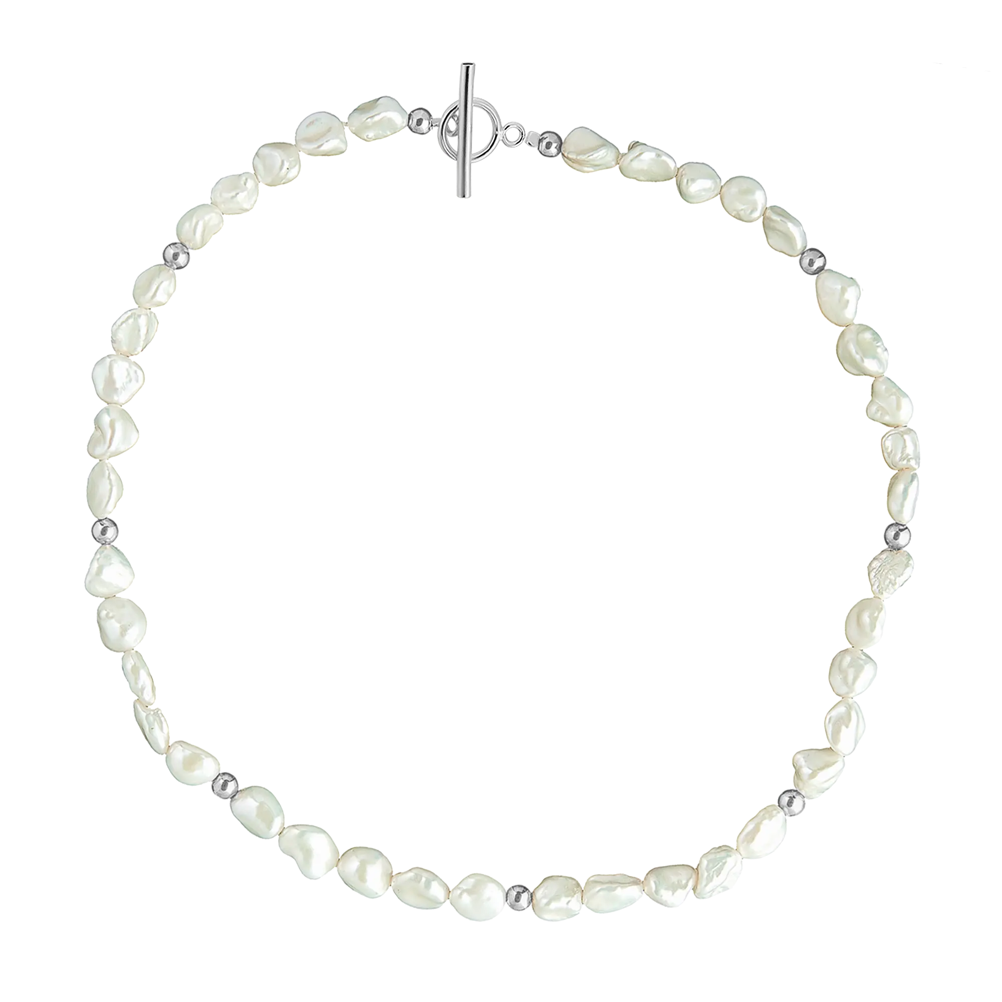 Collier Odette White Pearls • Gold 14K LisaConcept
