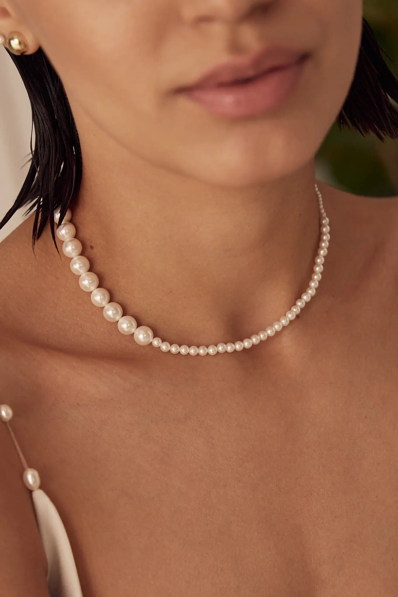 Collier Pearl Gradient V LisaConcept