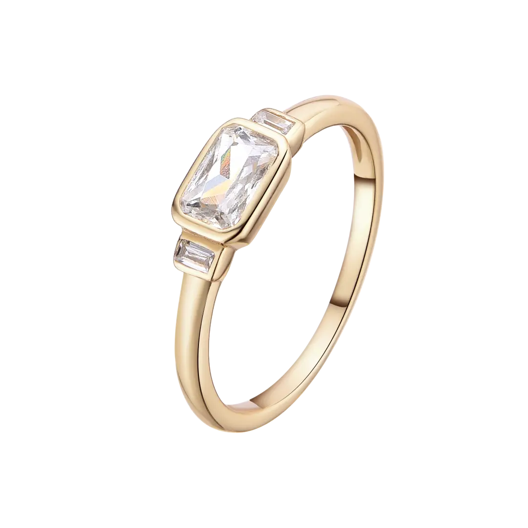 Ring Baguette Ring LisaConcept